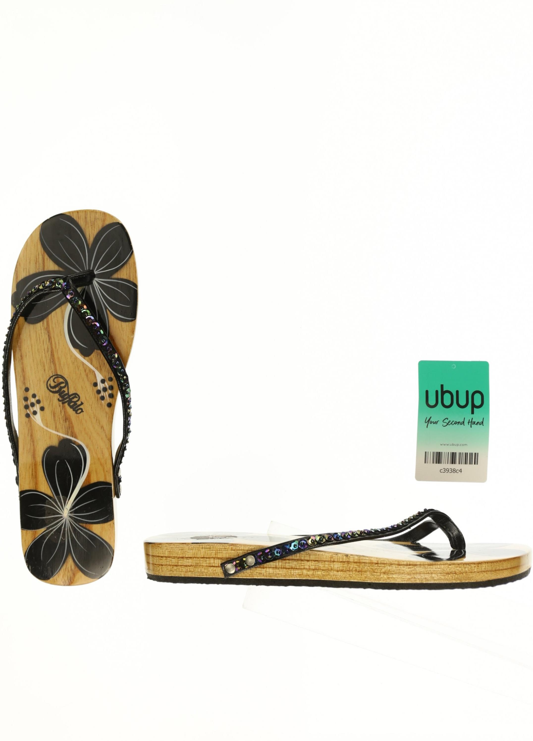 

Buffalo London Damen Sandale, schwarz, Gr. 38