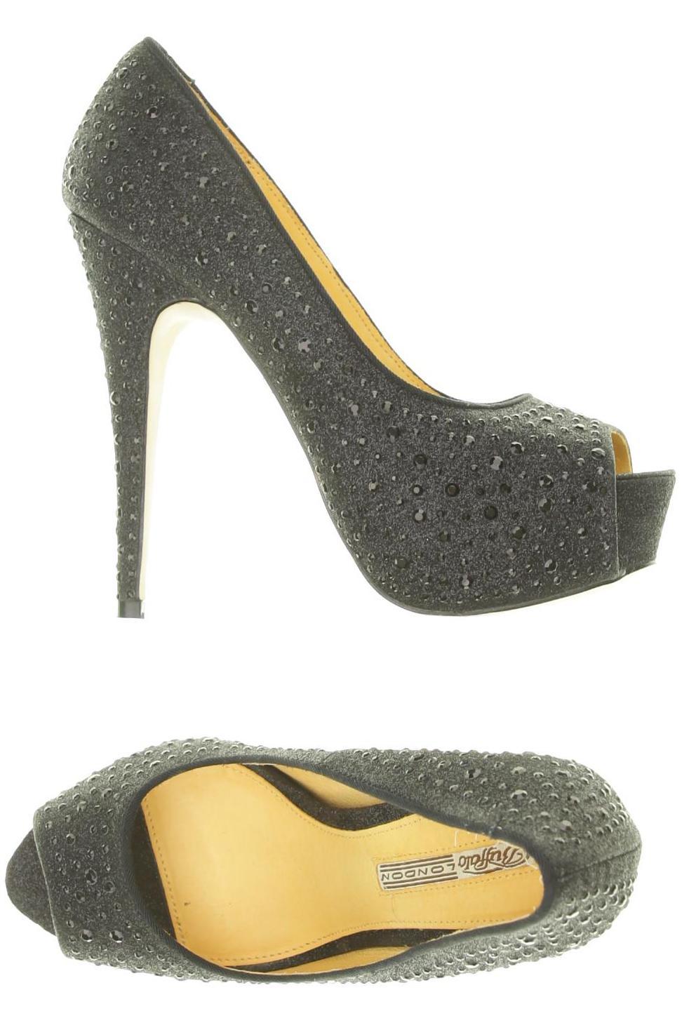 

Buffalo London Damen Pumps, schwarz, Gr. 39