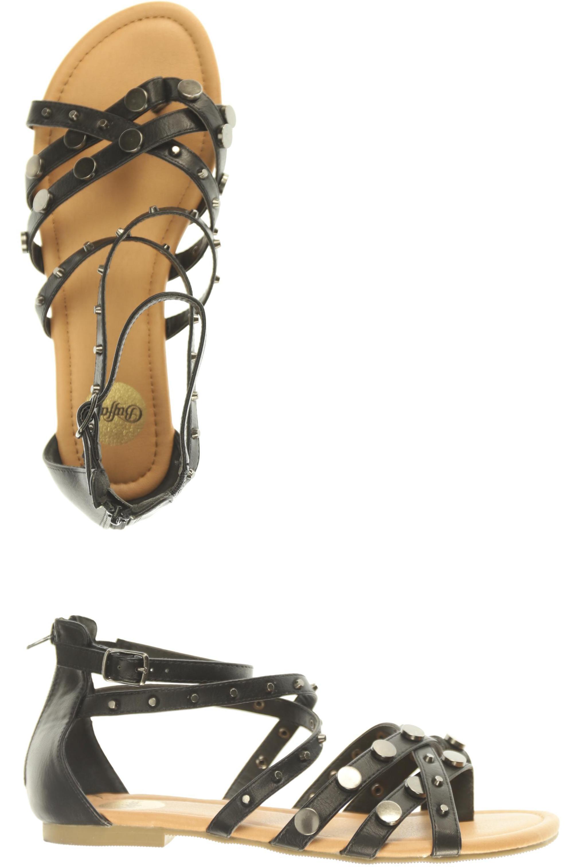 

Buffalo London Damen Sandale, schwarz, Gr. 39
