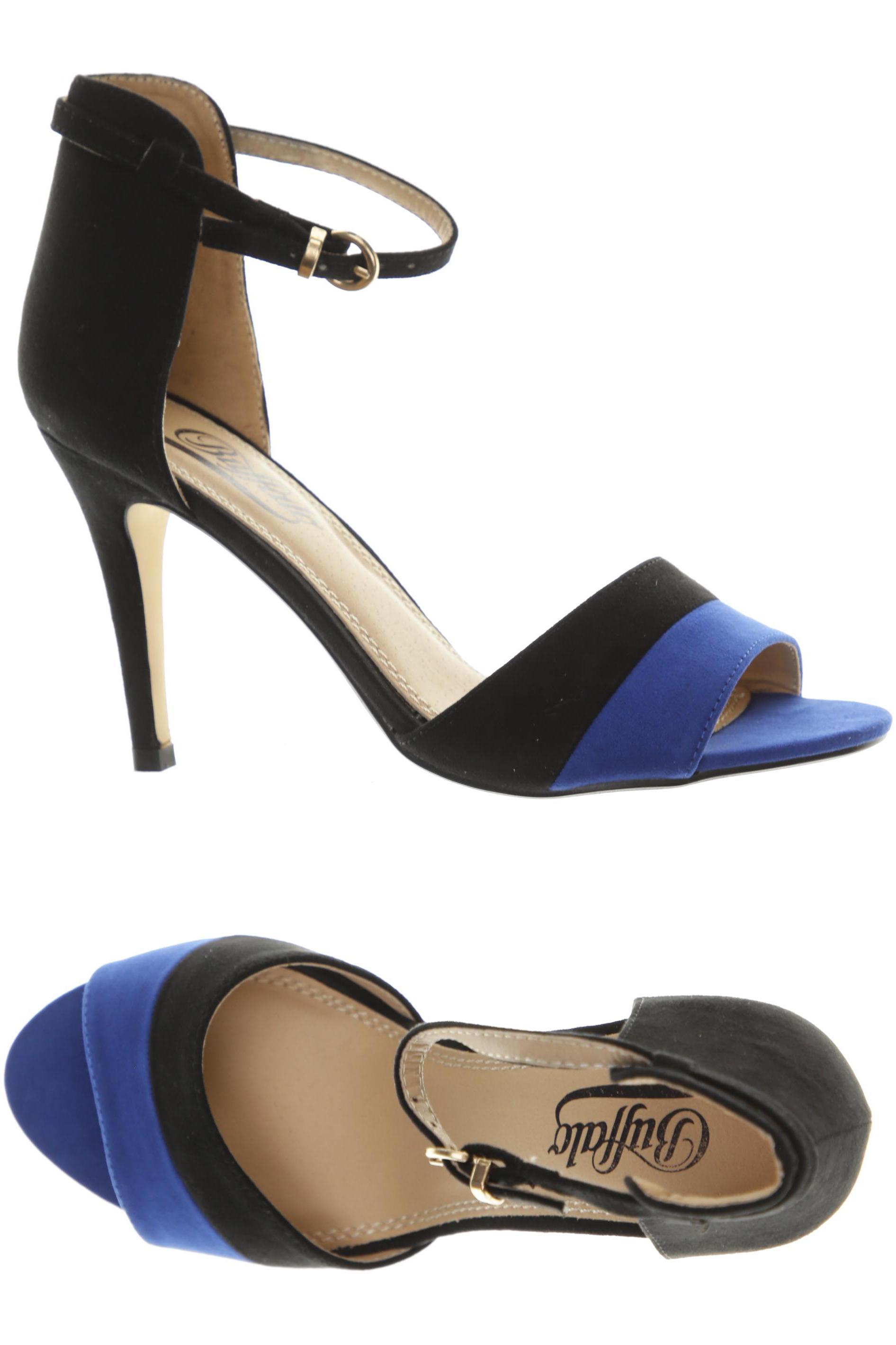 

Buffalo London Damen Sandale, schwarz, Gr. 38