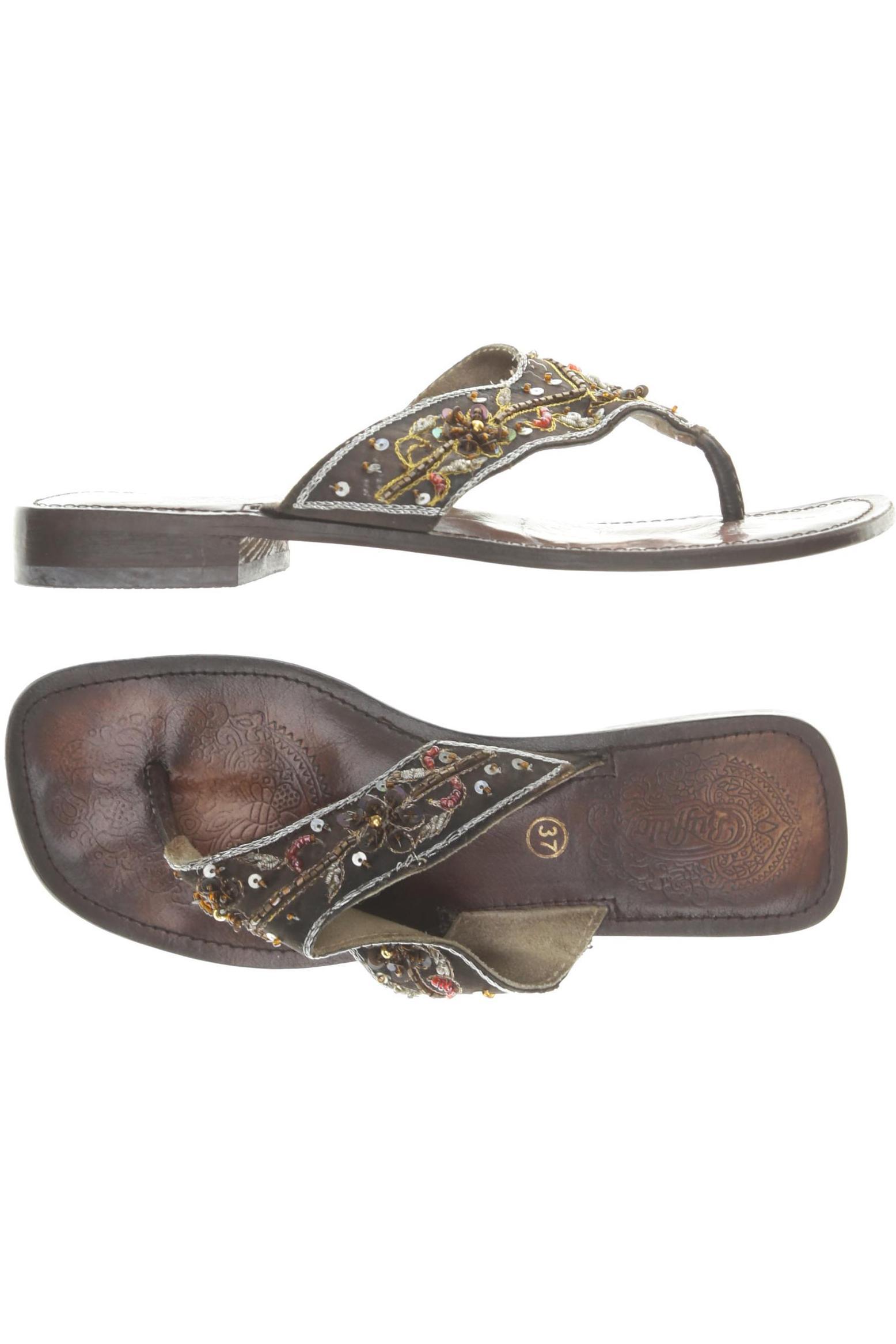 

Buffalo London Damen Sandale, braun, Gr. 37