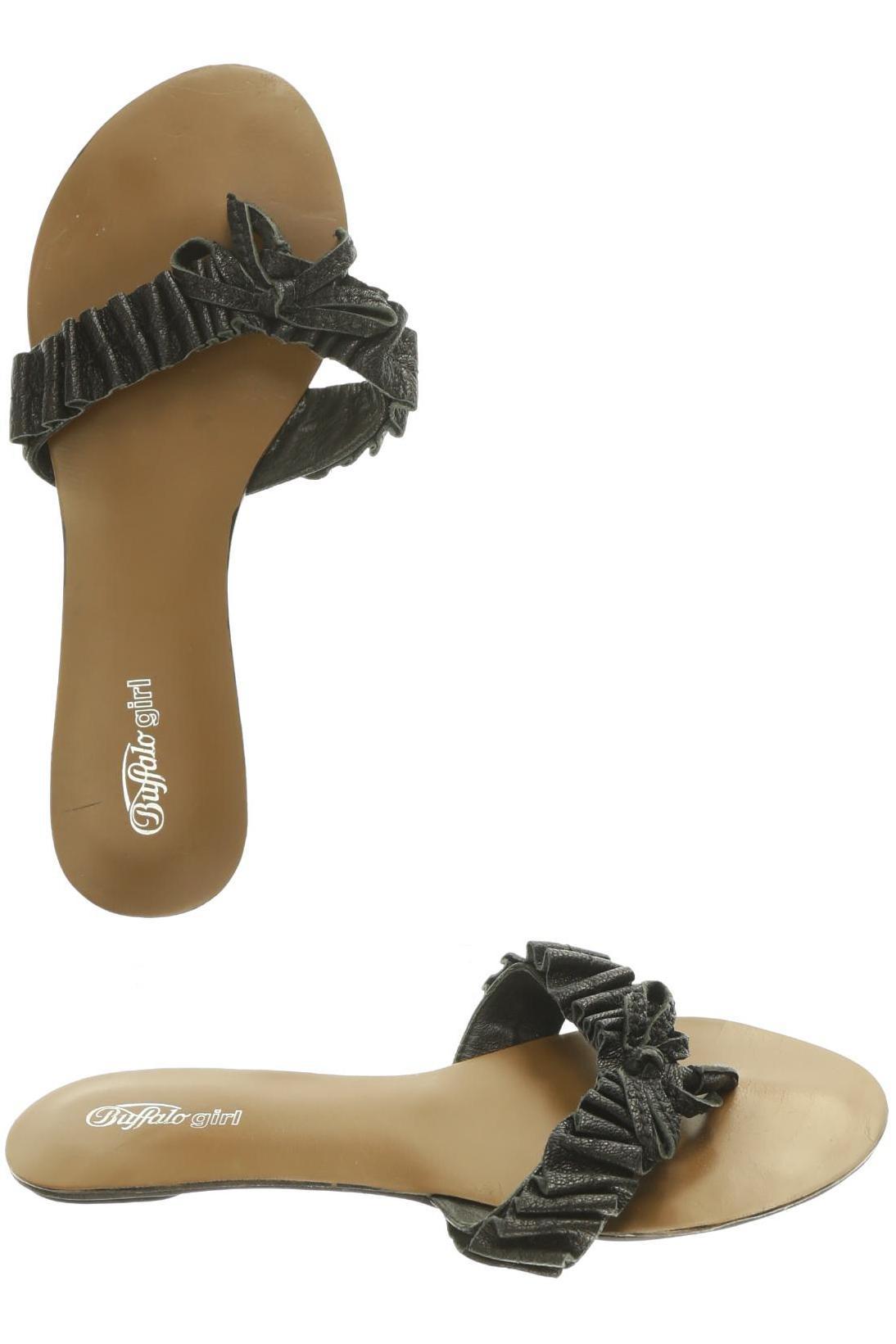 

Buffalo London Damen Sandale, schwarz, Gr. 39