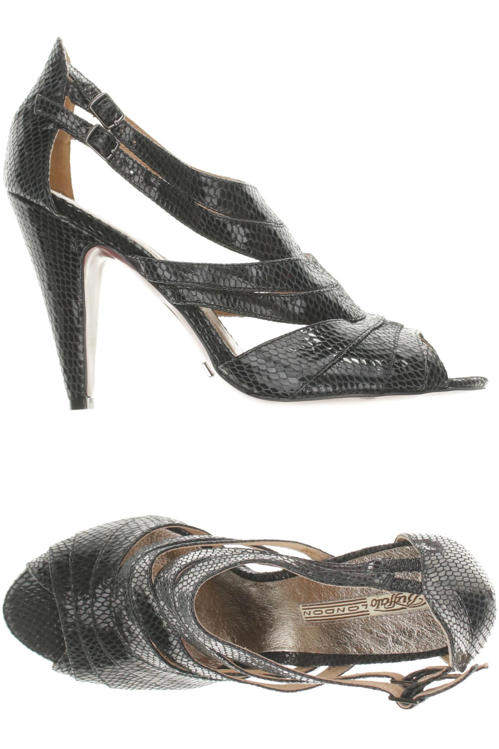 

Buffalo London Damen Sandale, schwarz, Gr. 39
