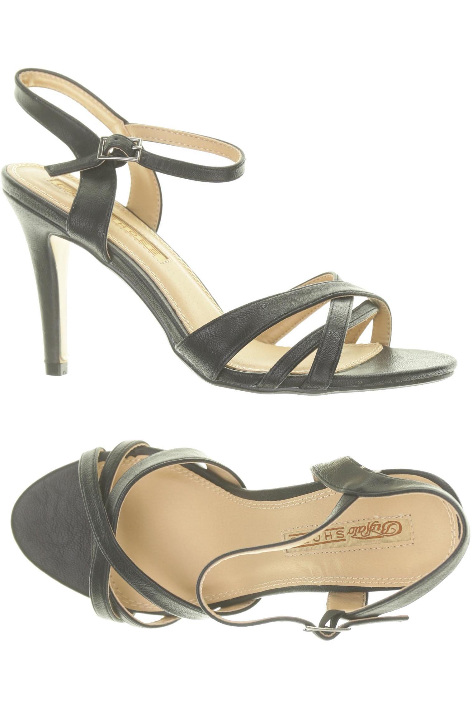 

Buffalo London Damen Sandale, schwarz, Gr. 38