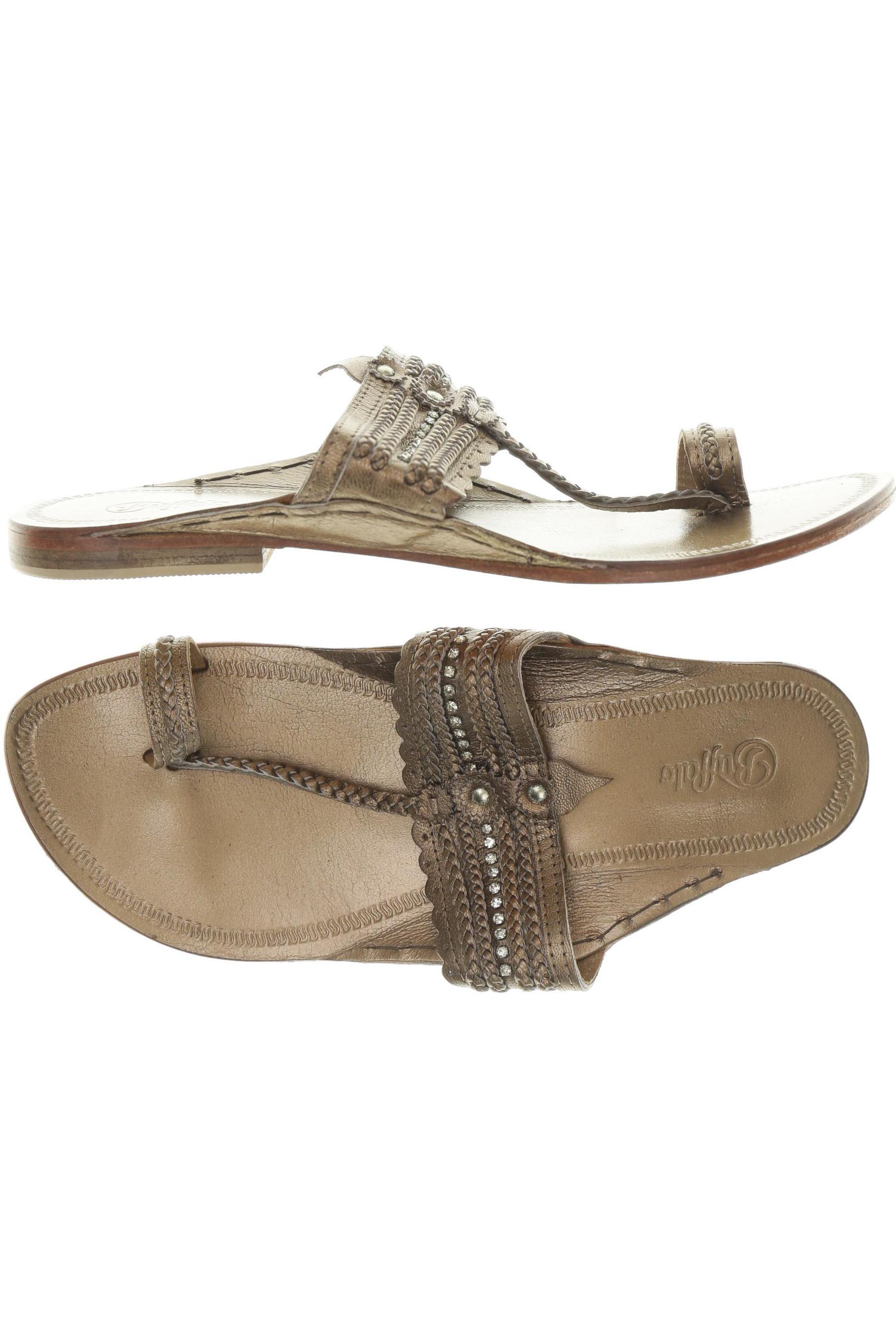 

Buffalo London Damen Sandale, beige, Gr. 38