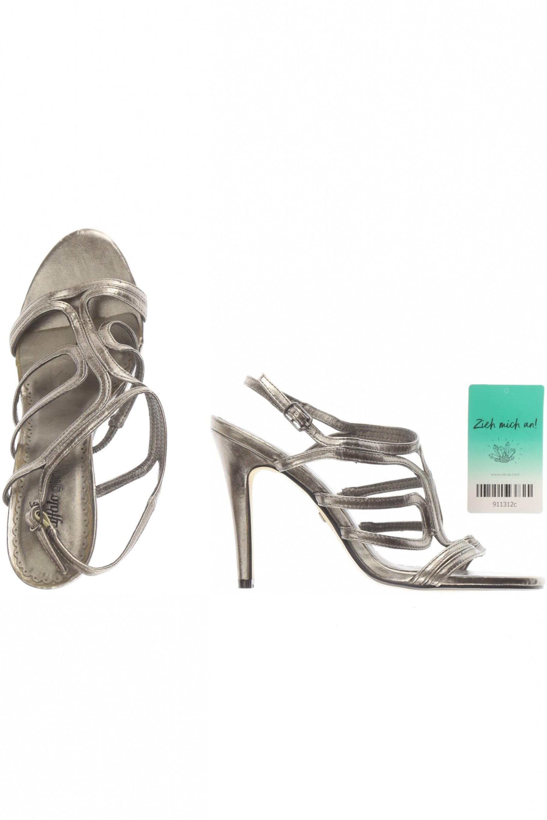 

Buffalo London Damen Sandale, grau, Gr. 38