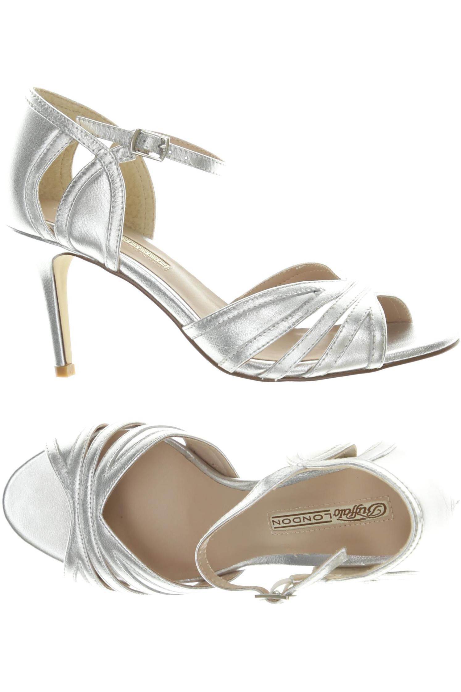 

Buffalo London Damen Sandale, silber, Gr. 37