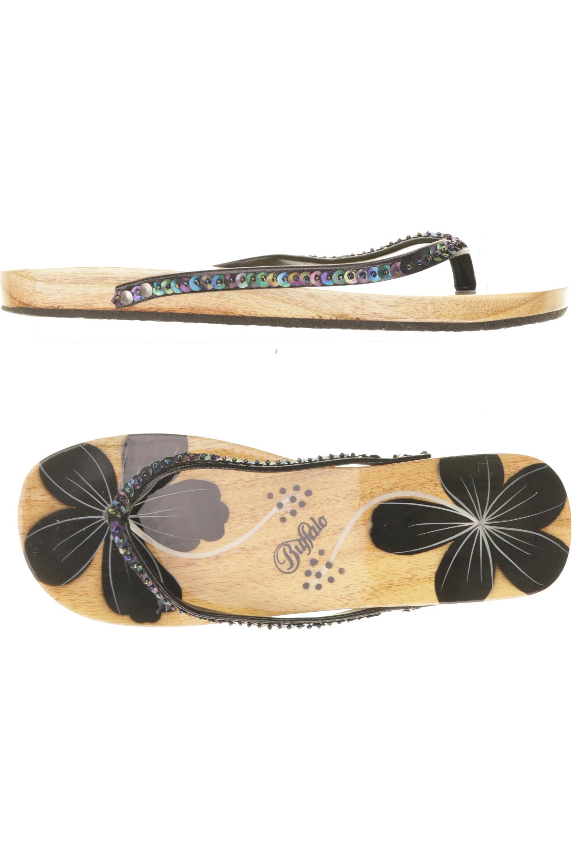 

Buffalo London Damen Sandale, schwarz, Gr. 38