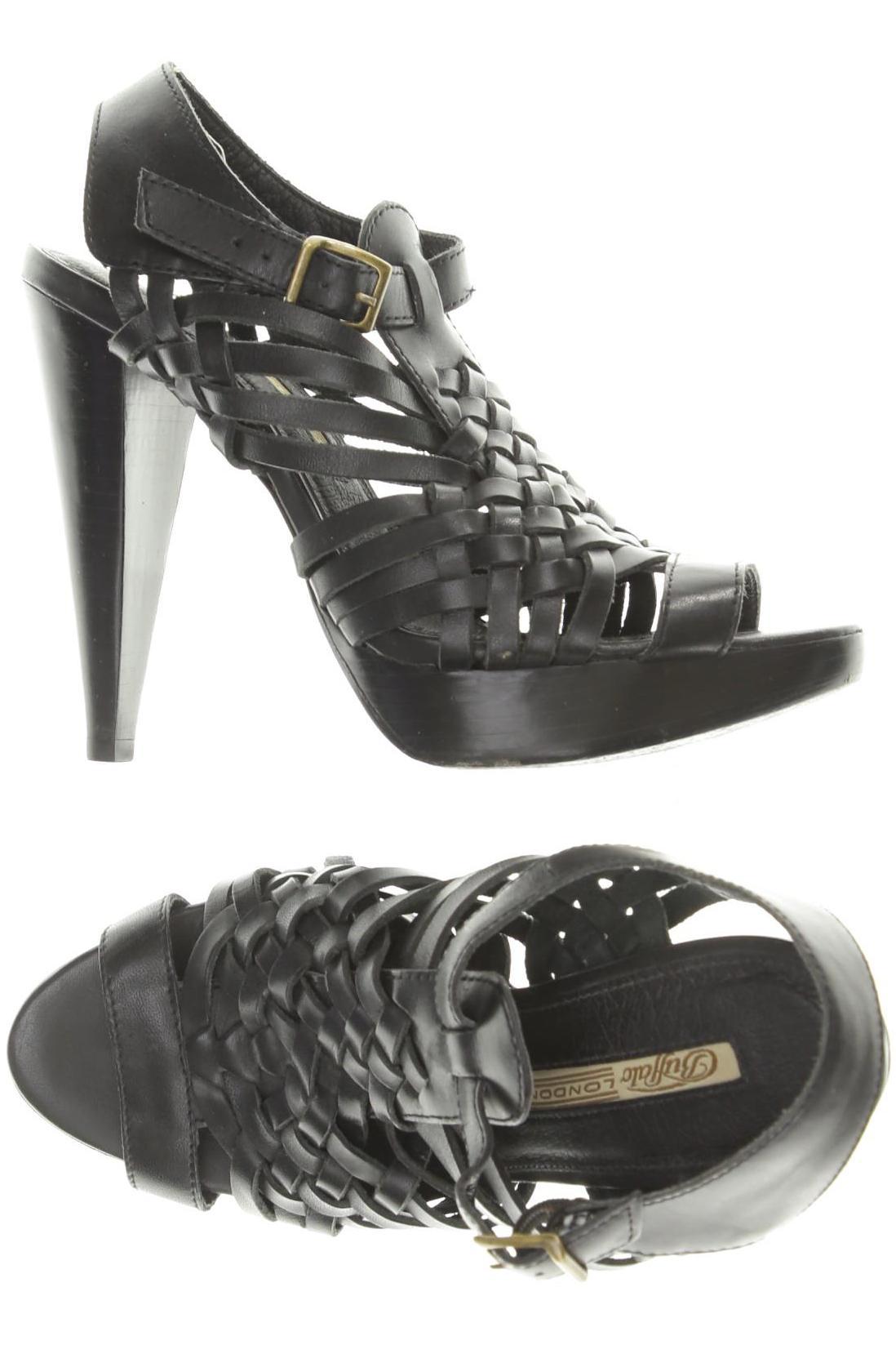 

Buffalo London Damen Sandale, schwarz, Gr. 38