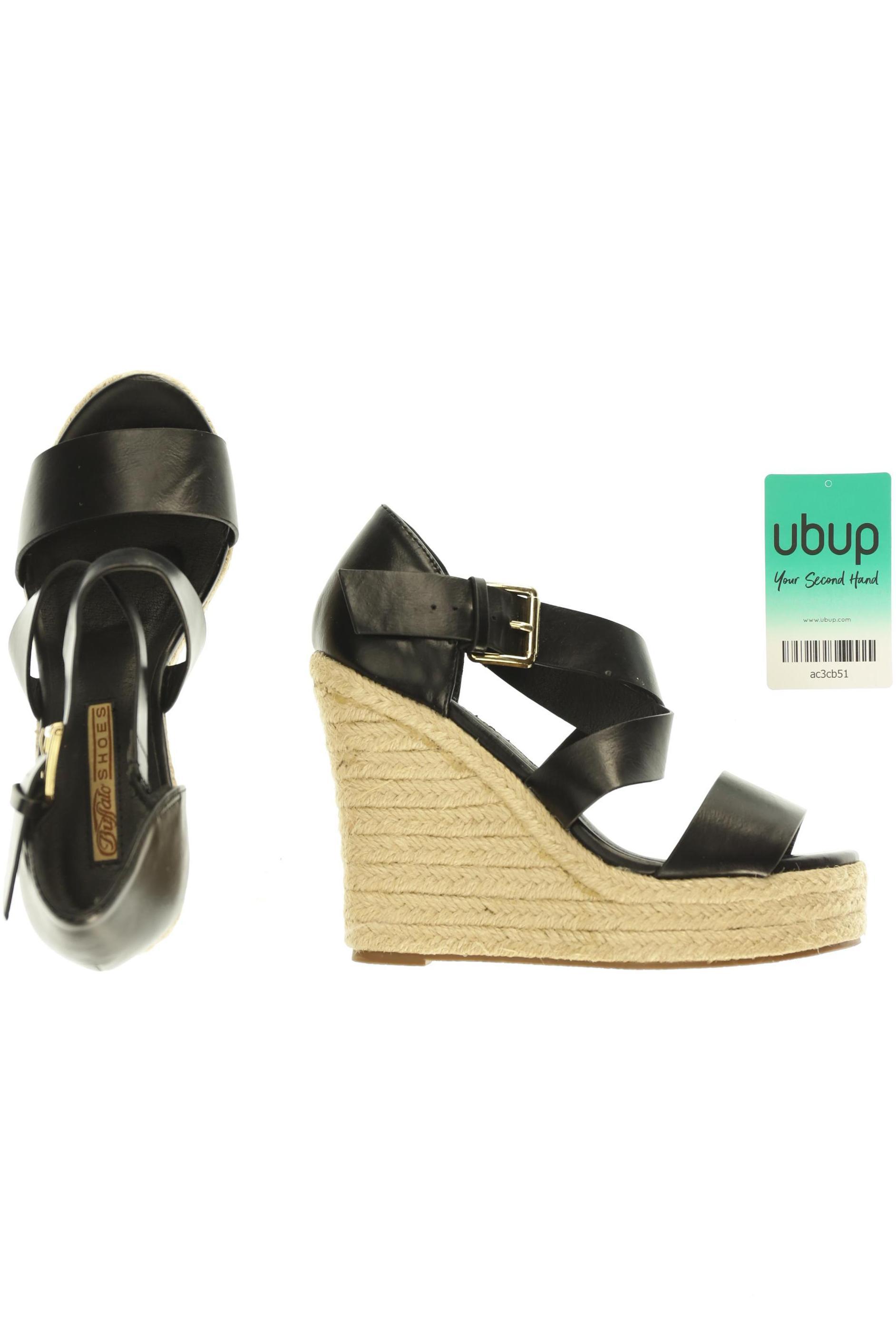 

Buffalo London Damen Sandale, schwarz, Gr. 35