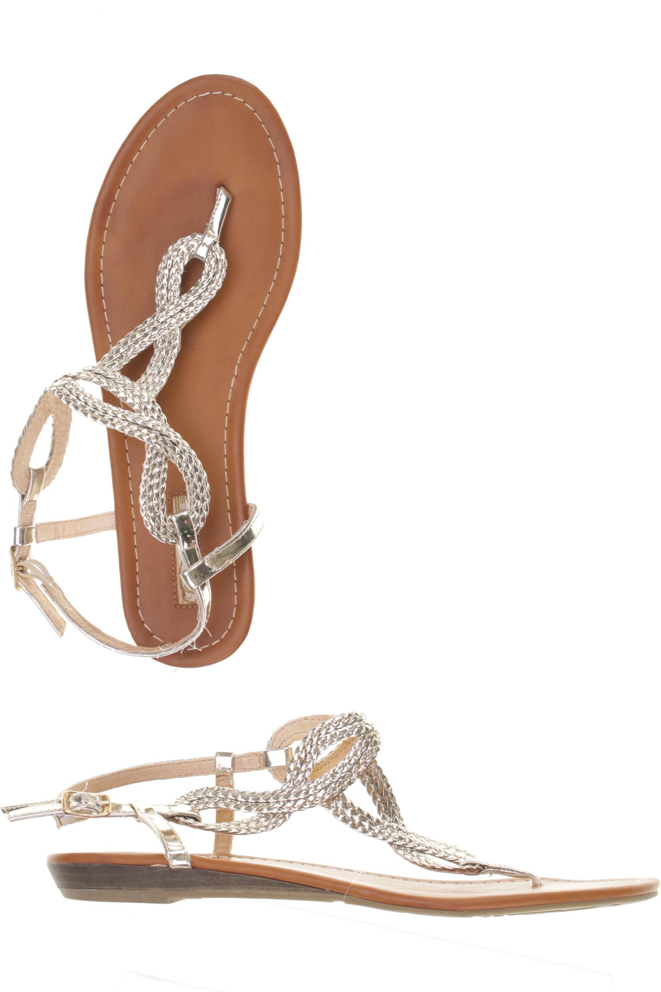 

Buffalo London Damen Sandale, braun, Gr. 40