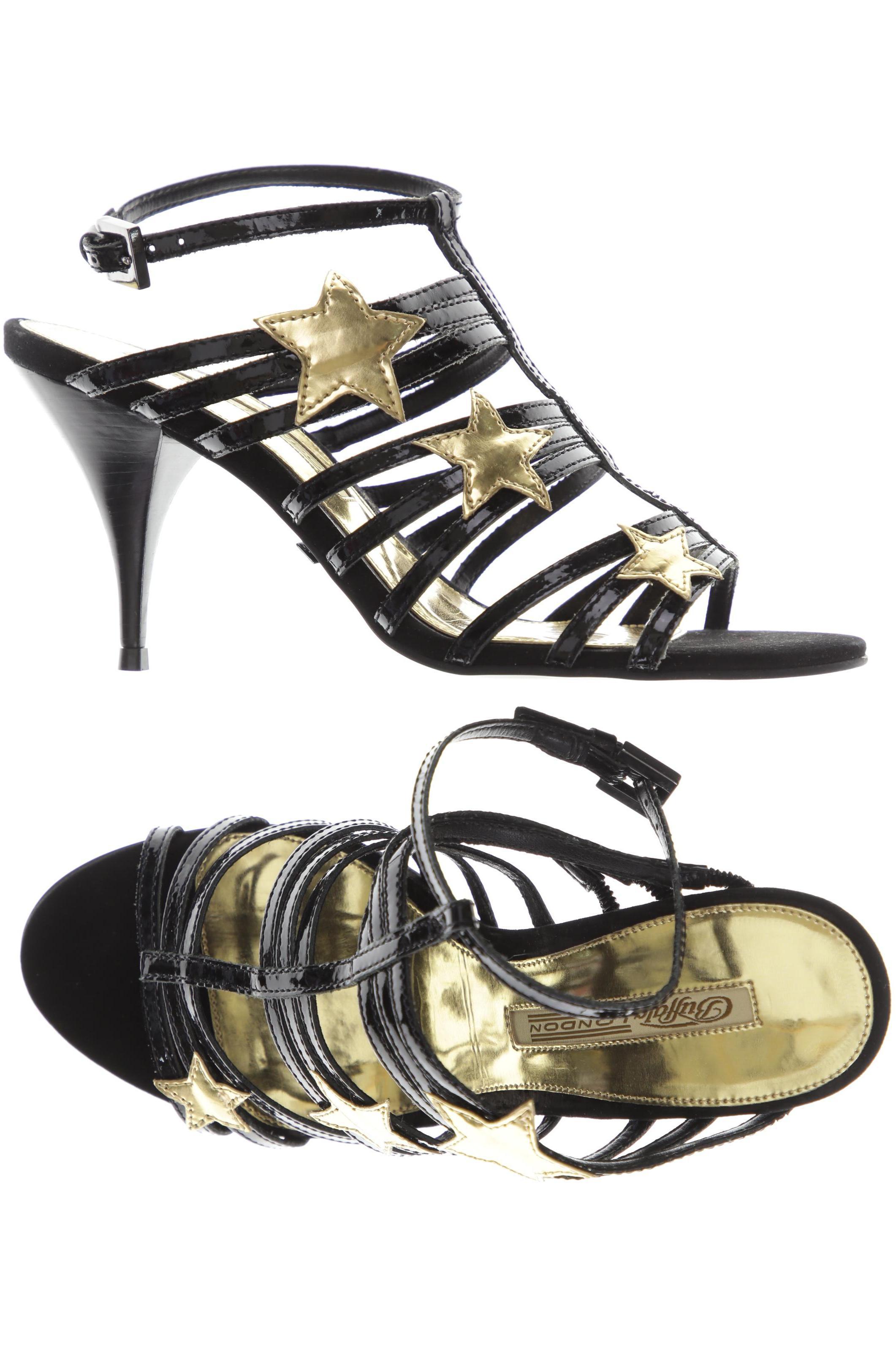 

Buffalo London Damen Sandale, schwarz, Gr. 38