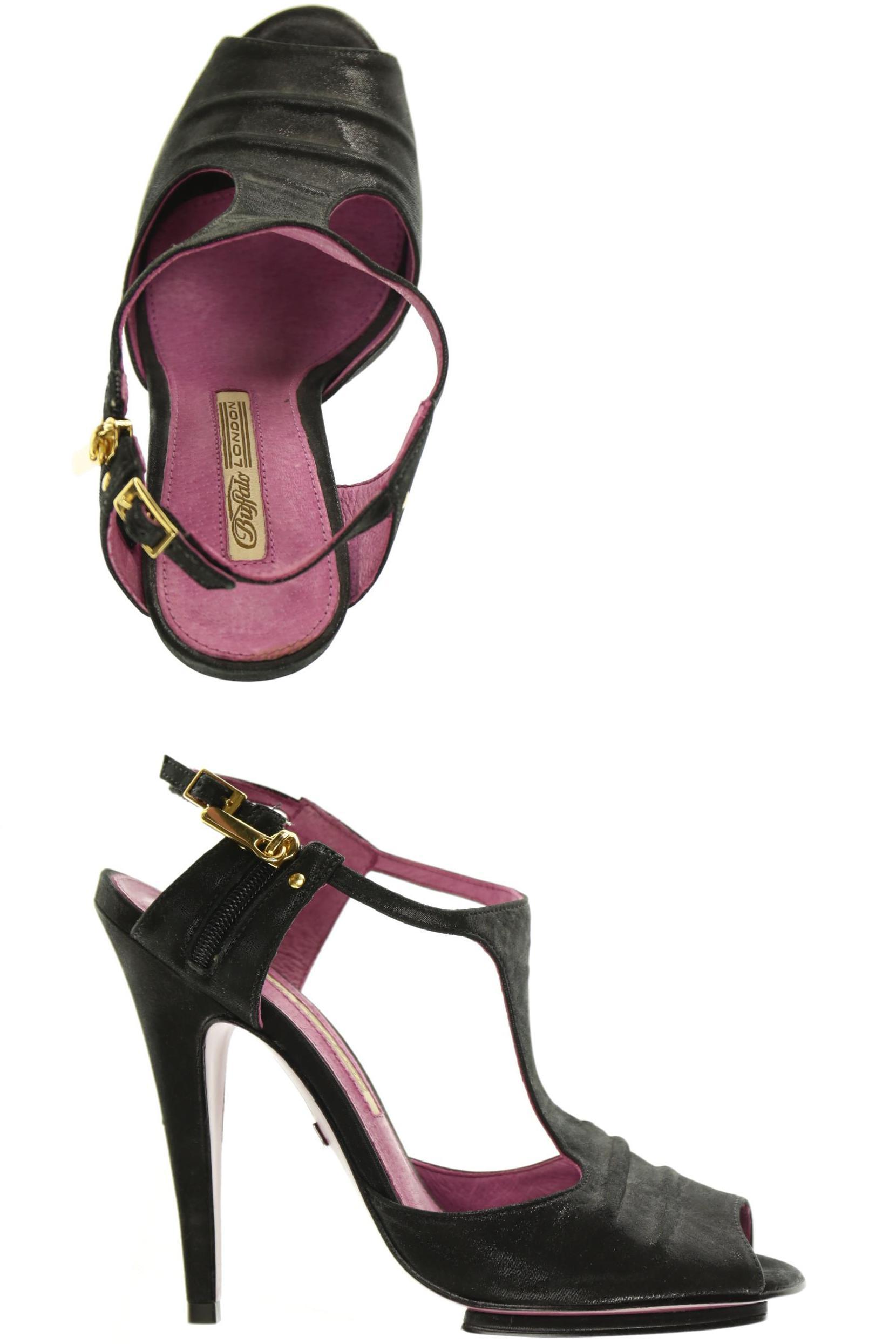 

Buffalo London Damen Sandale, schwarz, Gr. 37