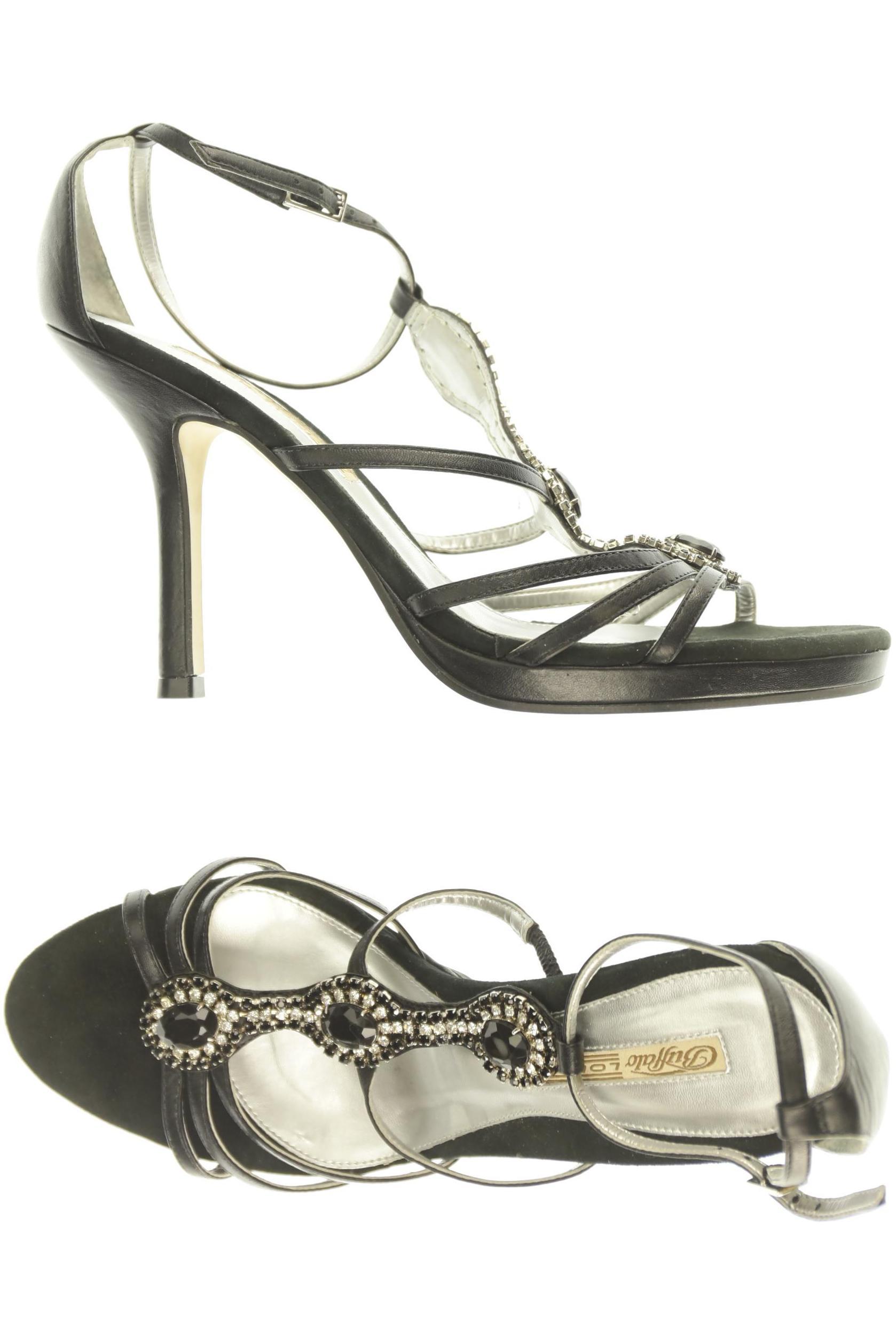 

Buffalo London Damen Sandale, schwarz, Gr. 40