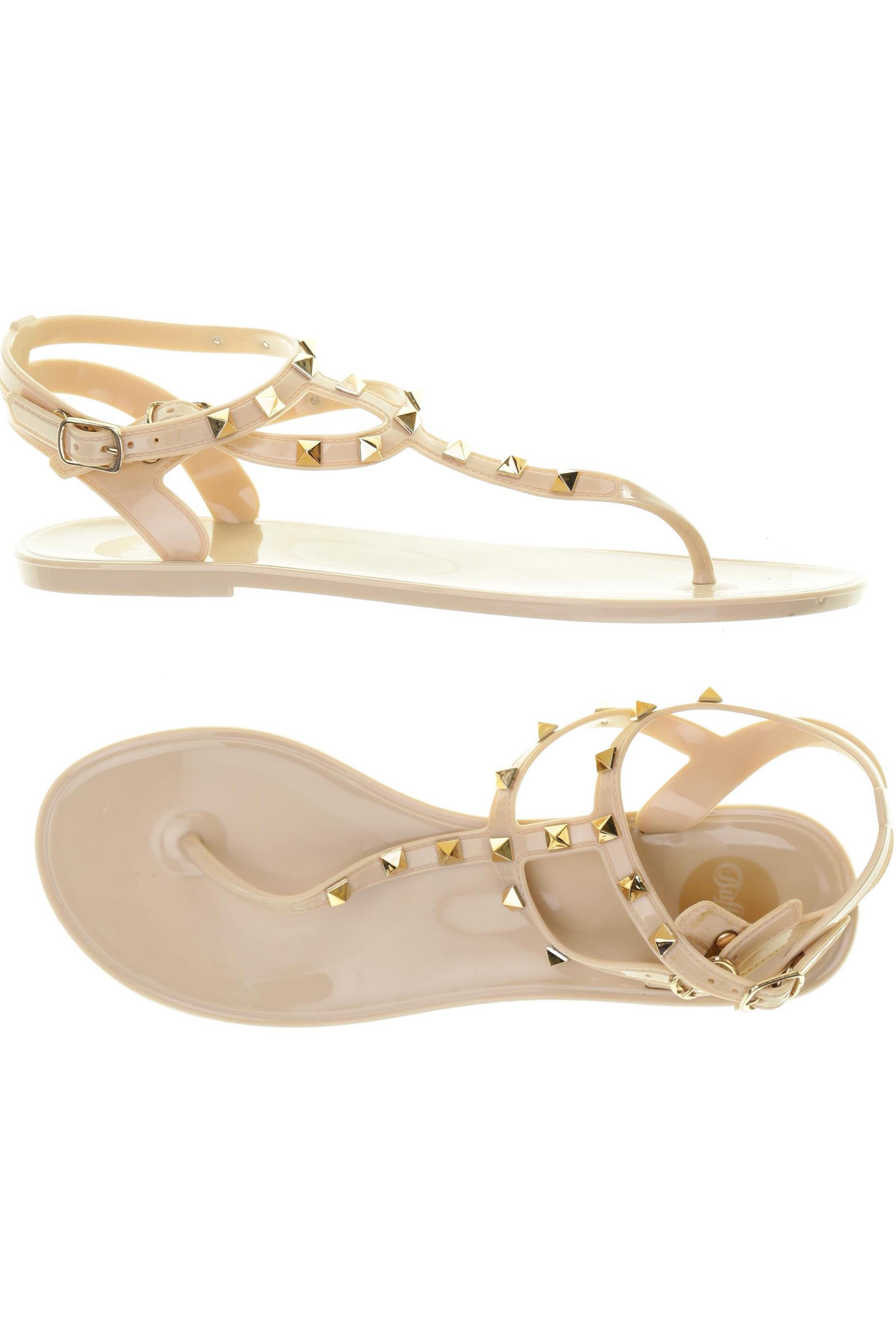 

Buffalo London Damen Sandale, beige, Gr. 40