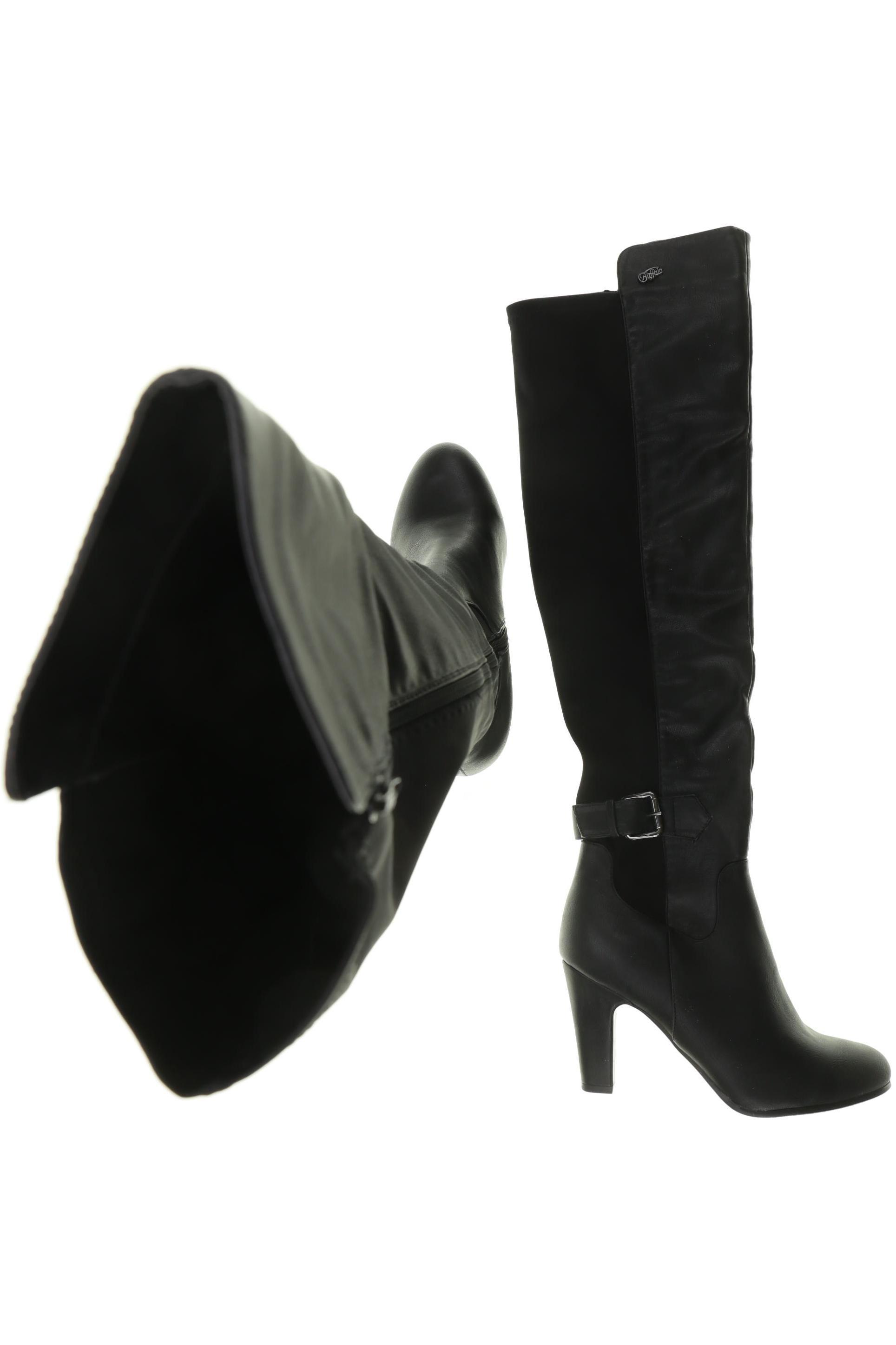 

Buffalo London Damen Stiefel, schwarz, Gr. 42
