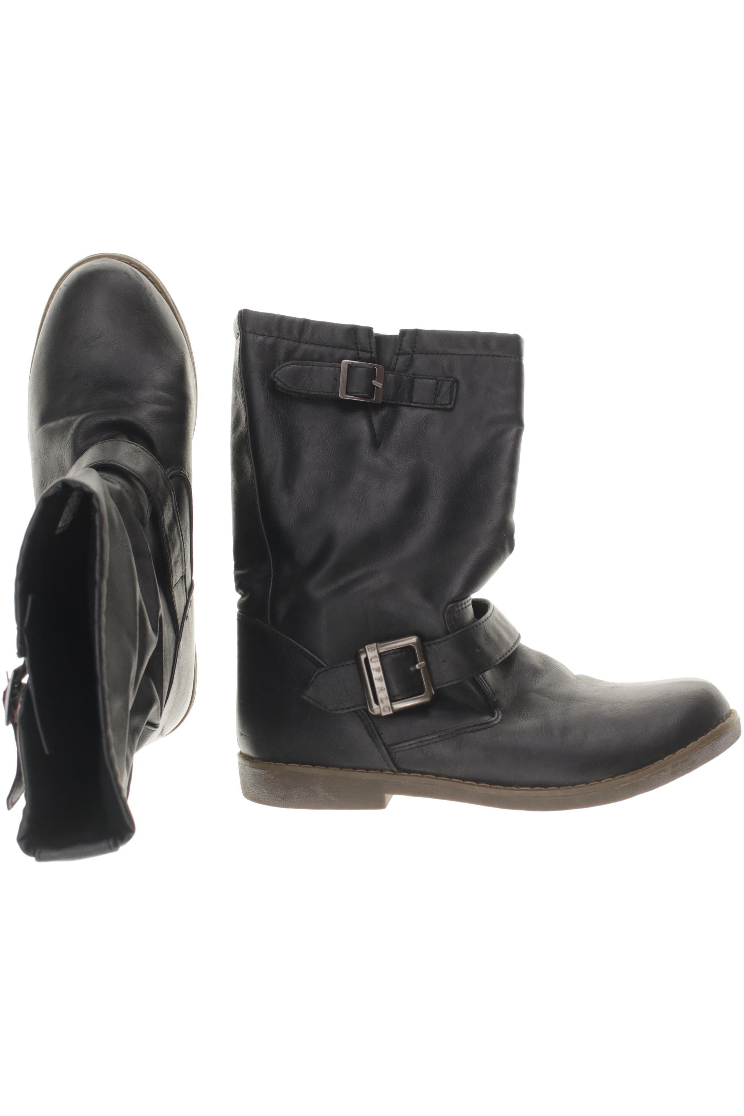 

Buffalo London Damen Stiefel, schwarz, Gr. 40
