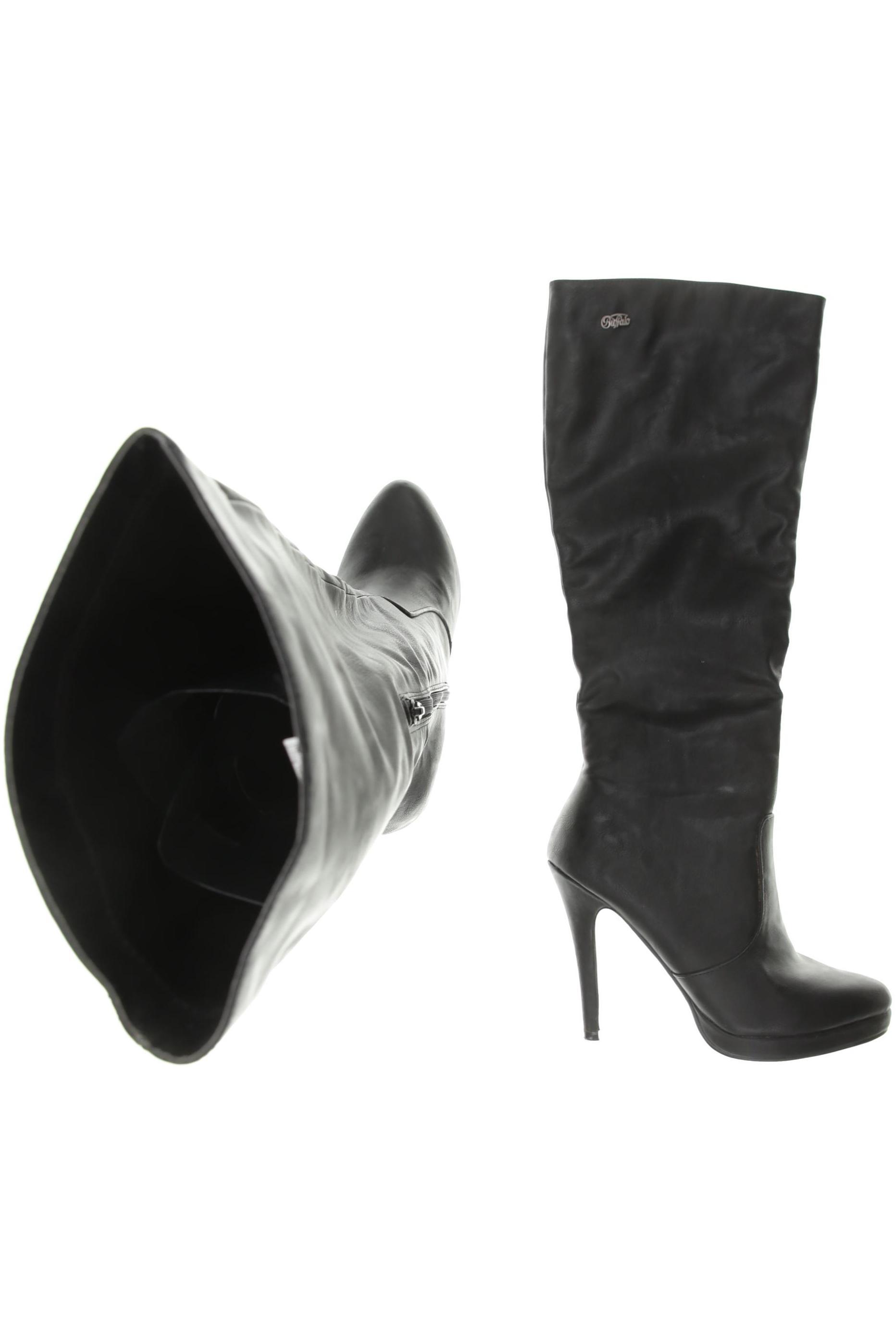 

Buffalo London Damen Stiefel, schwarz, Gr. 40