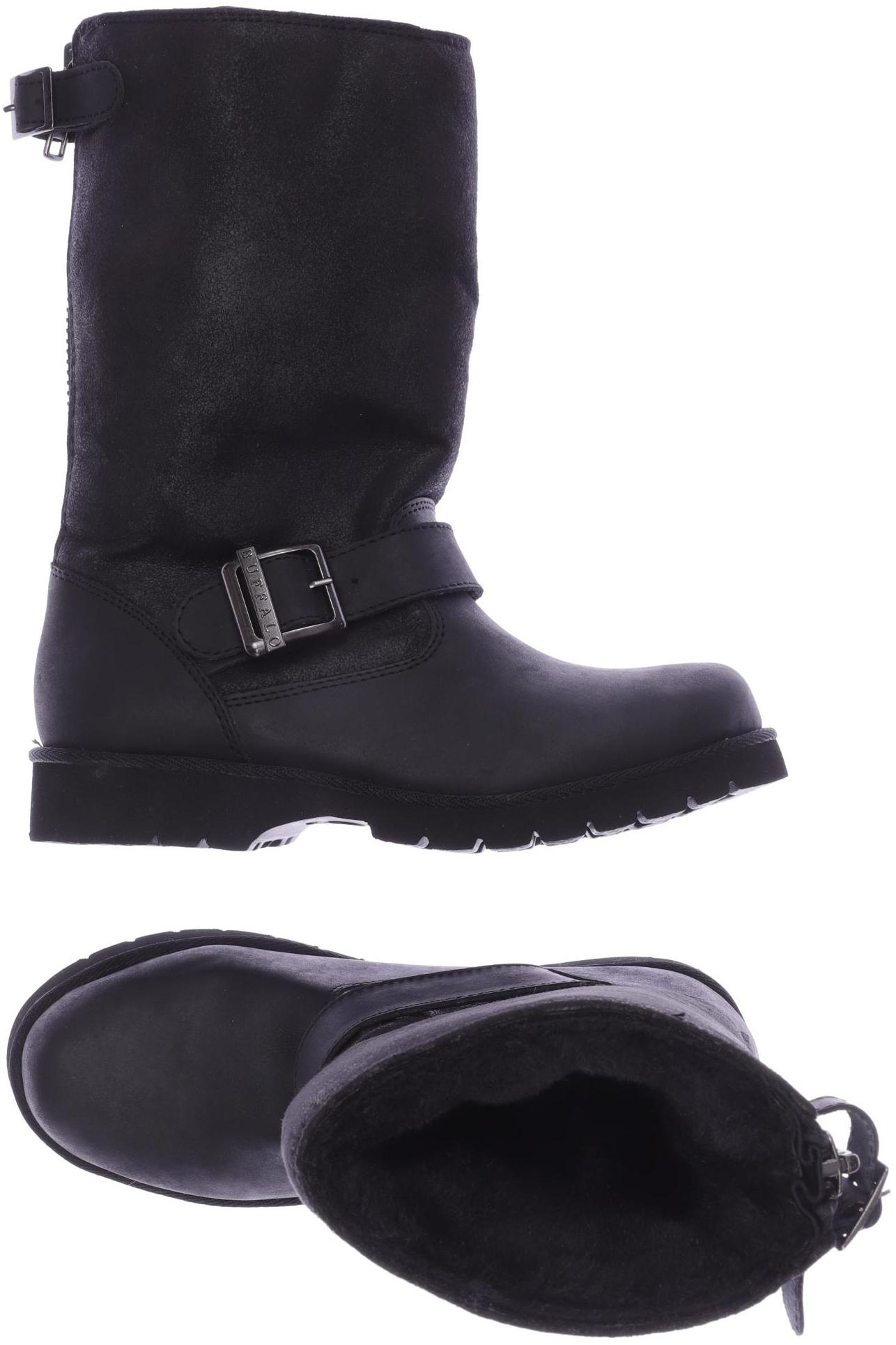 

Buffalo Damen Stiefel, schwarz