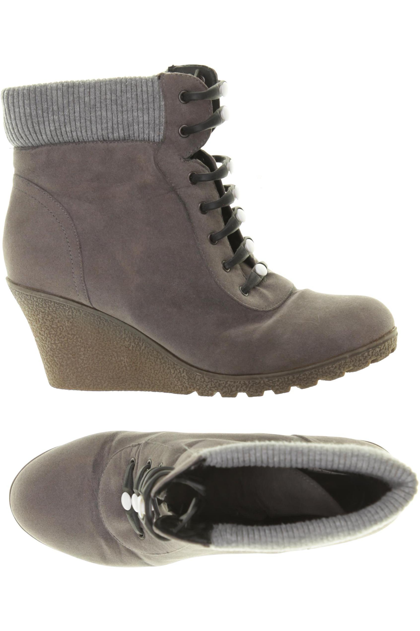 

Buffalo London Damen Stiefelette, grau, Gr. 40