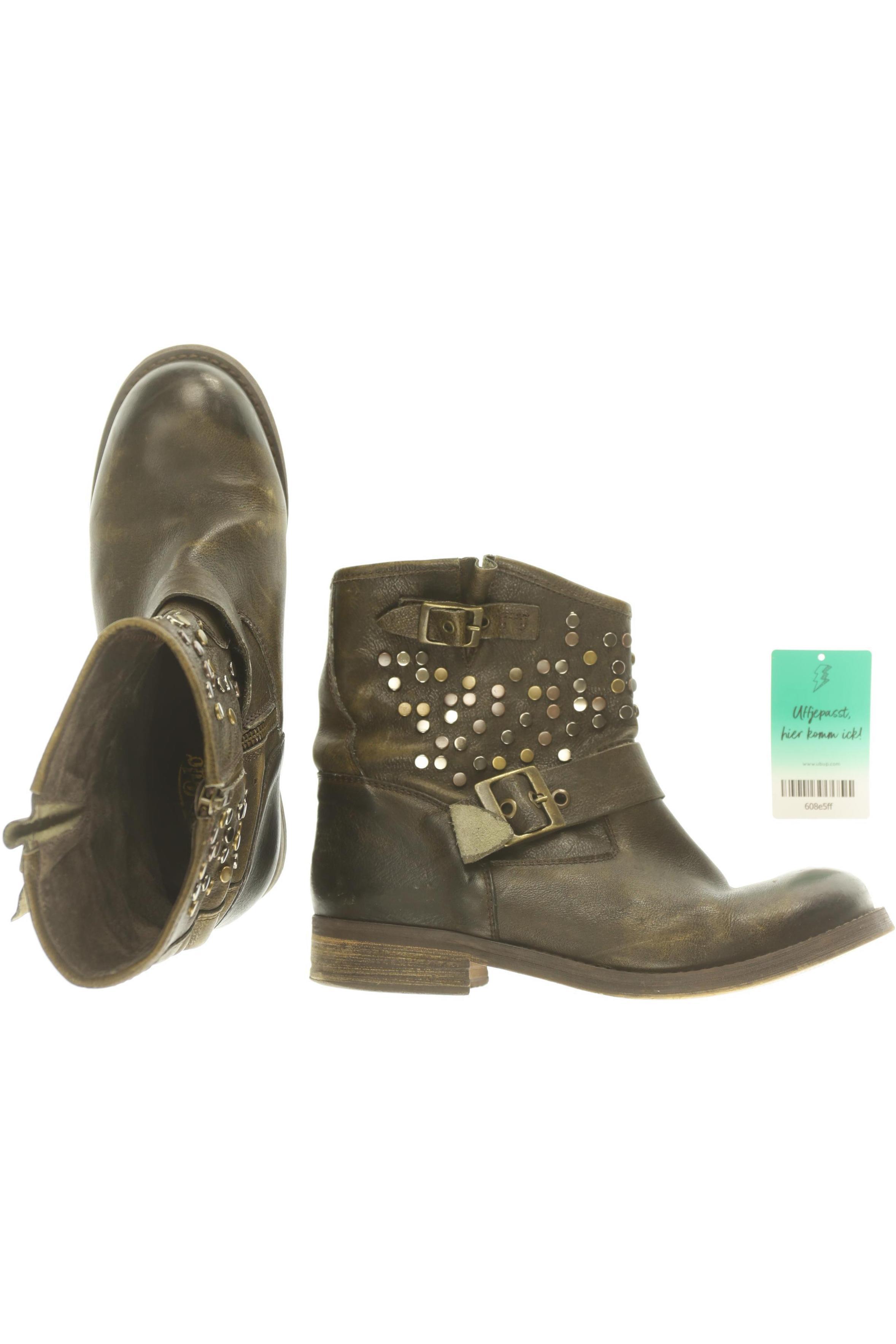 

Buffalo London Damen Stiefelette, grün, Gr. 40