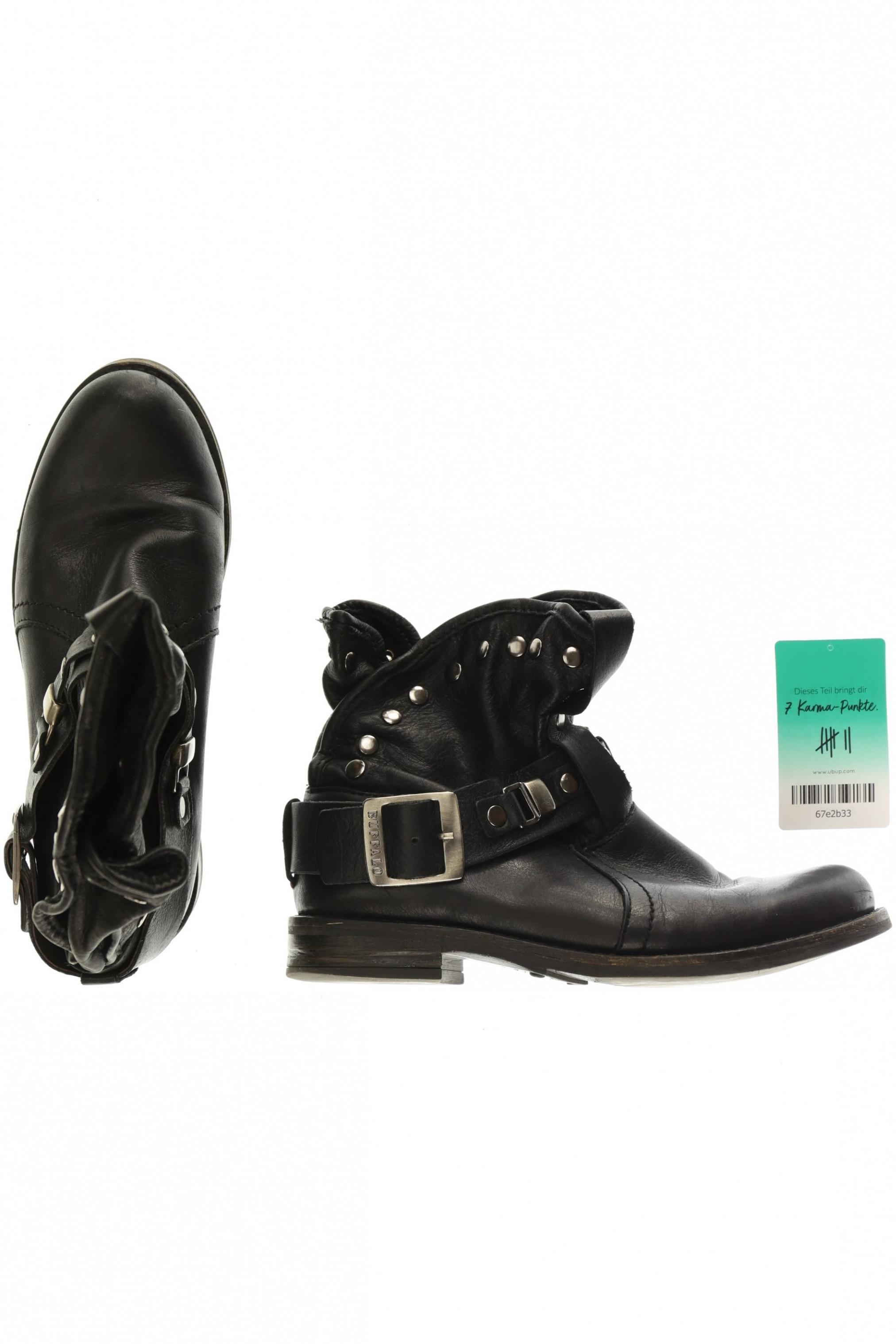 

Buffalo London Damen Stiefelette, schwarz, Gr. 37