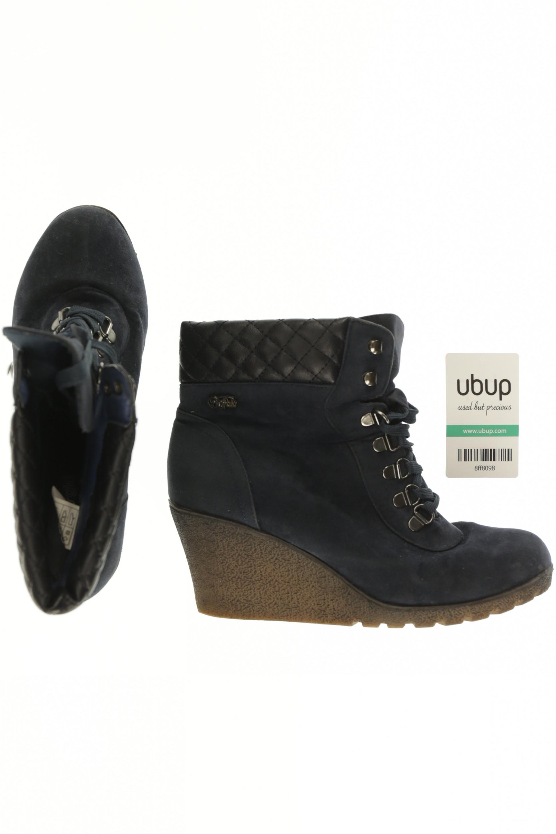 

Buffalo London Damen Stiefelette, blau, Gr. 40