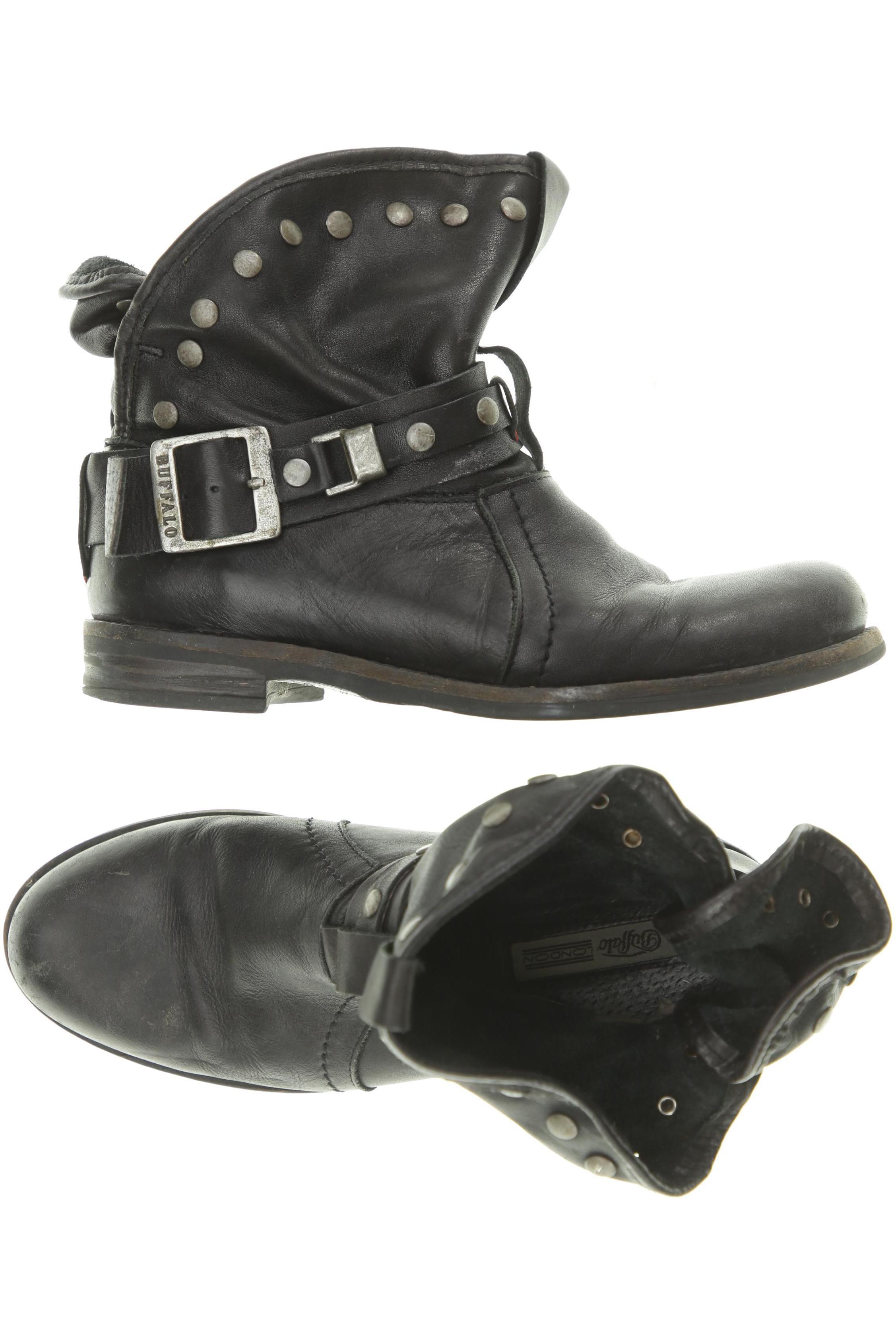

Buffalo London Damen Stiefelette, schwarz, Gr. 37