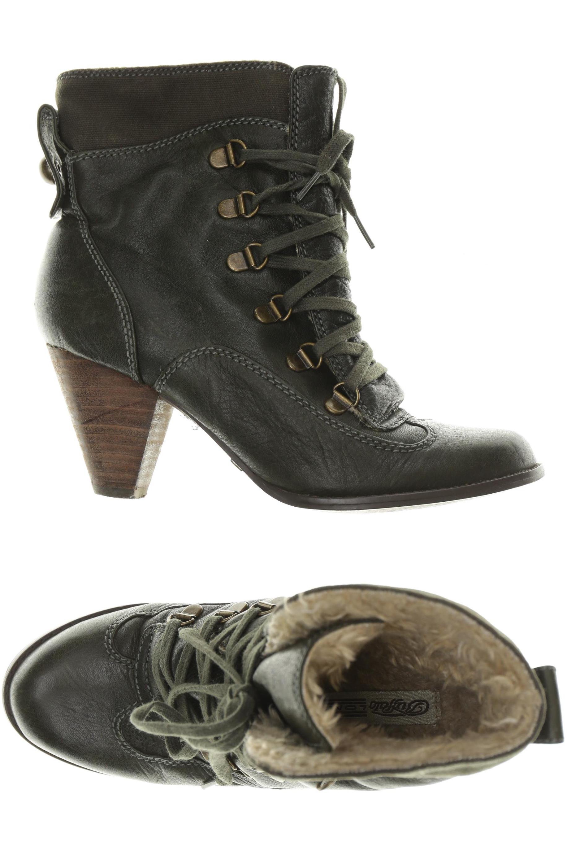 

Buffalo London Damen Stiefelette, grün, Gr. 37