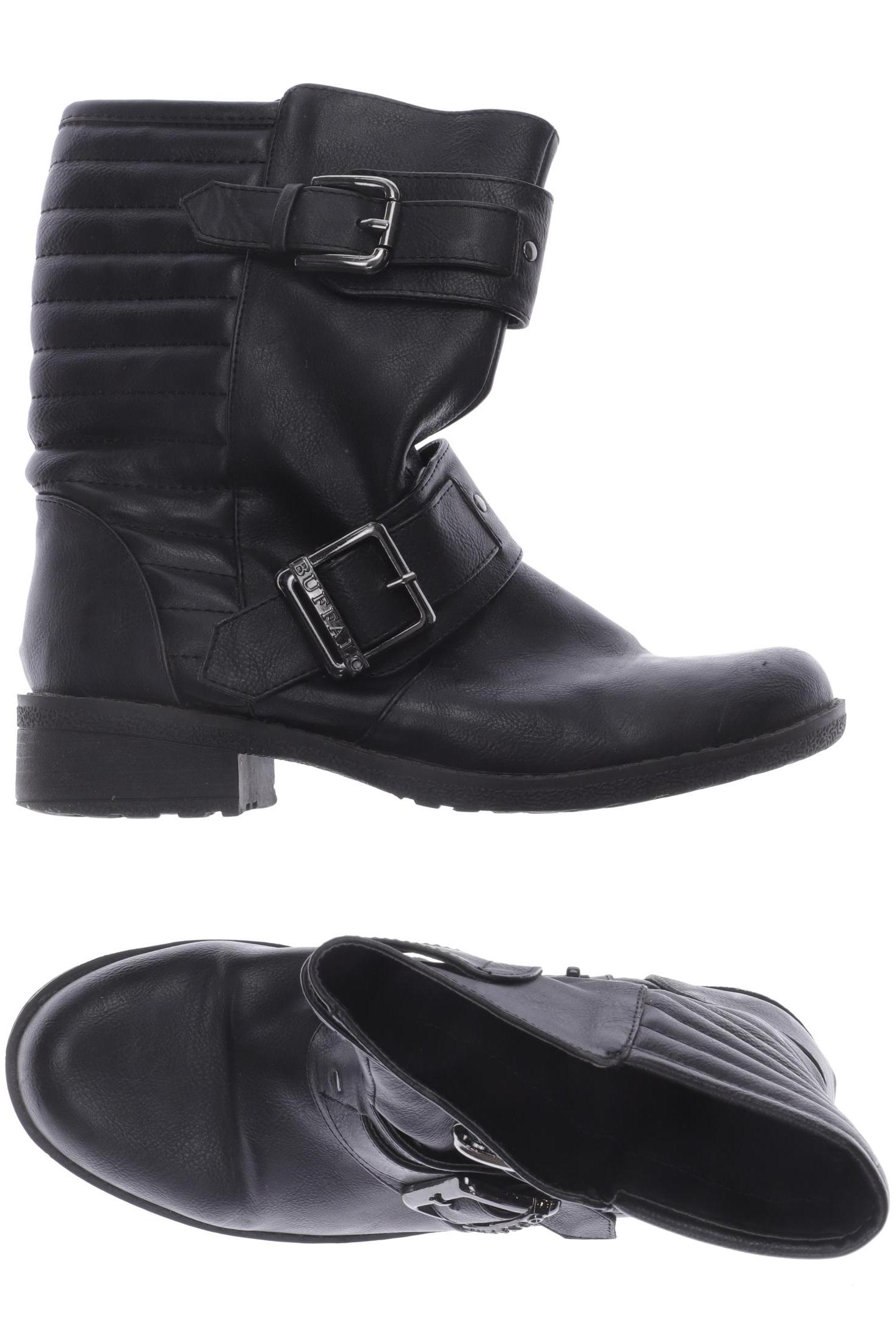 

Buffalo Damen Stiefelette, schwarz