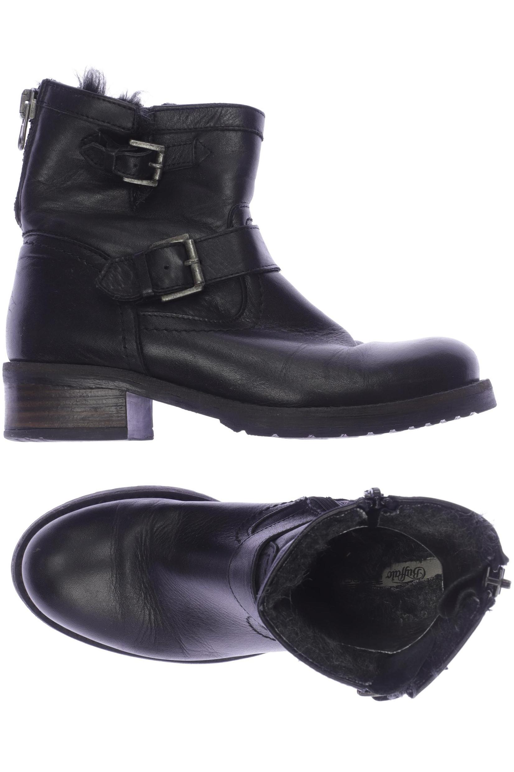 

Buffalo Damen Stiefelette, schwarz