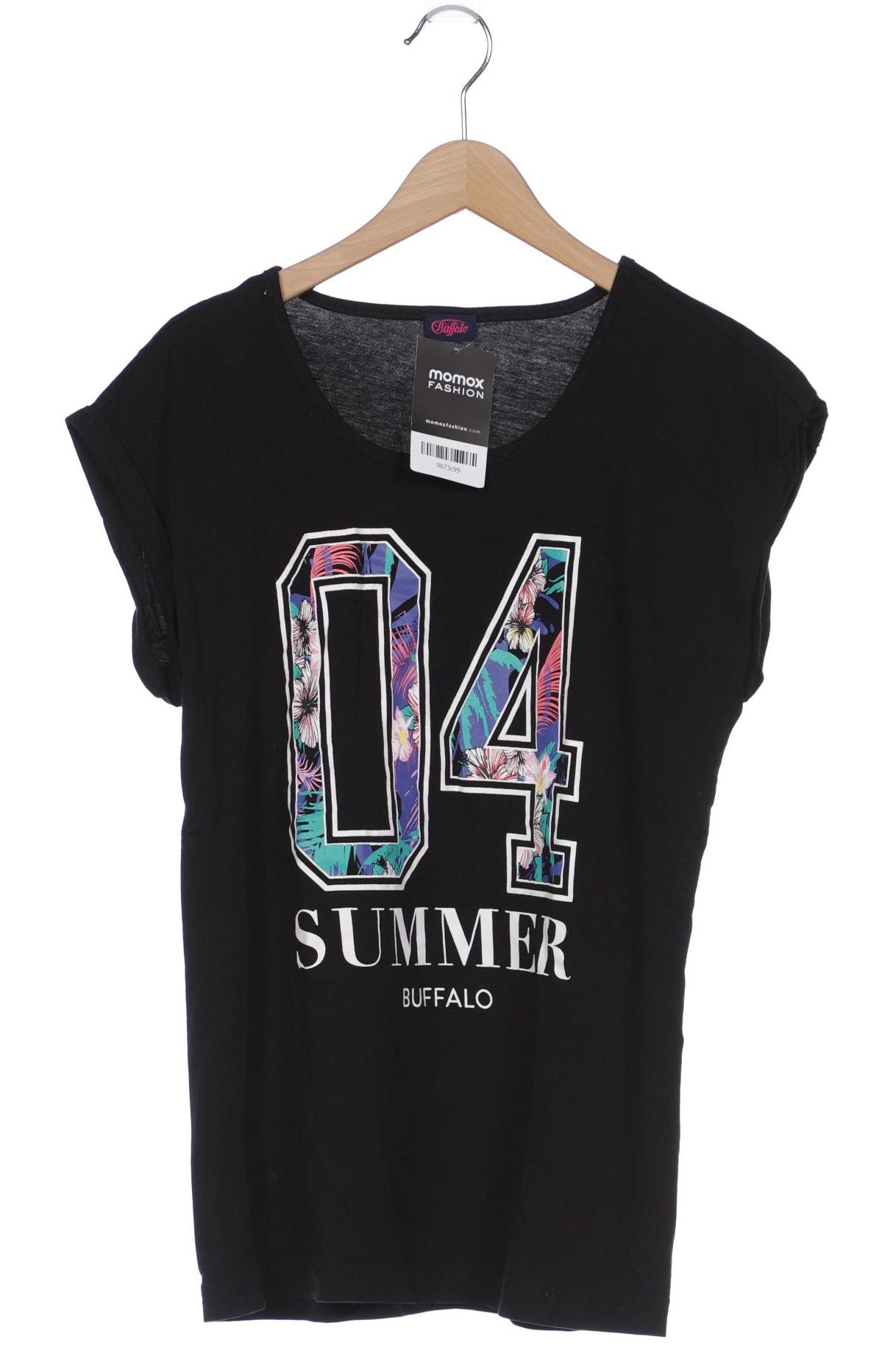 

Buffalo Damen T-Shirt, schwarz