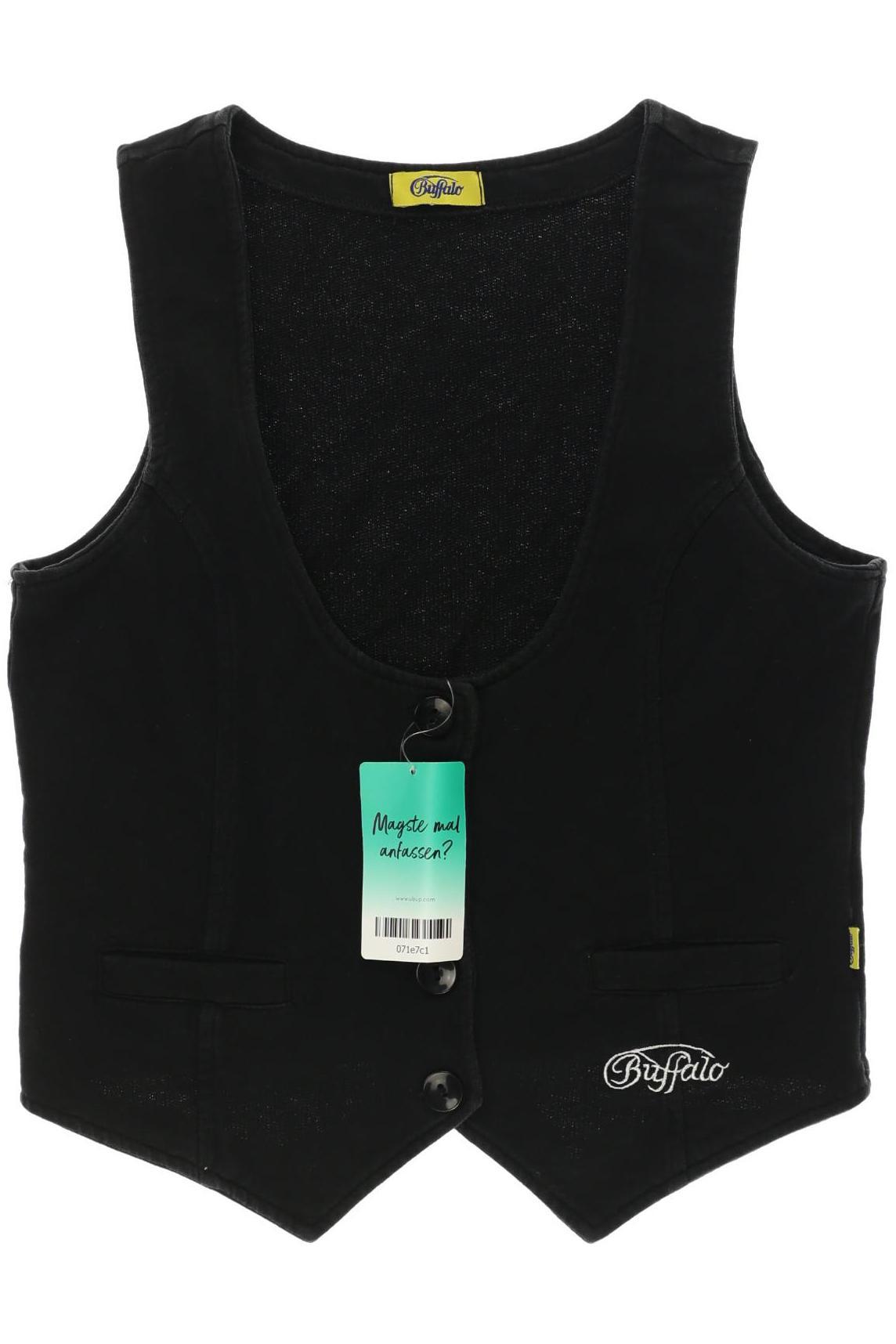

Buffalo London Damen Weste, schwarz, Gr.