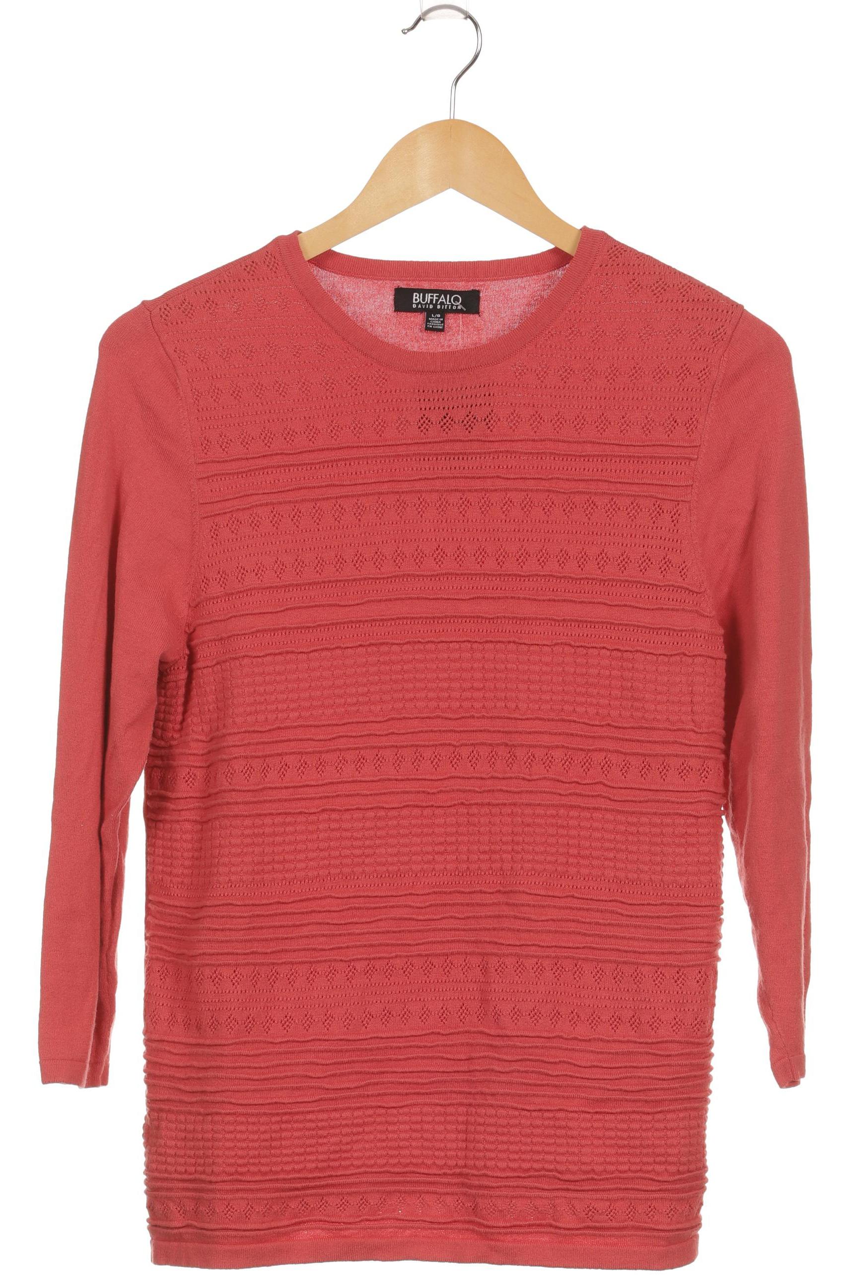 

Buffalo David Bitton Damen Pullover, rot, Gr.