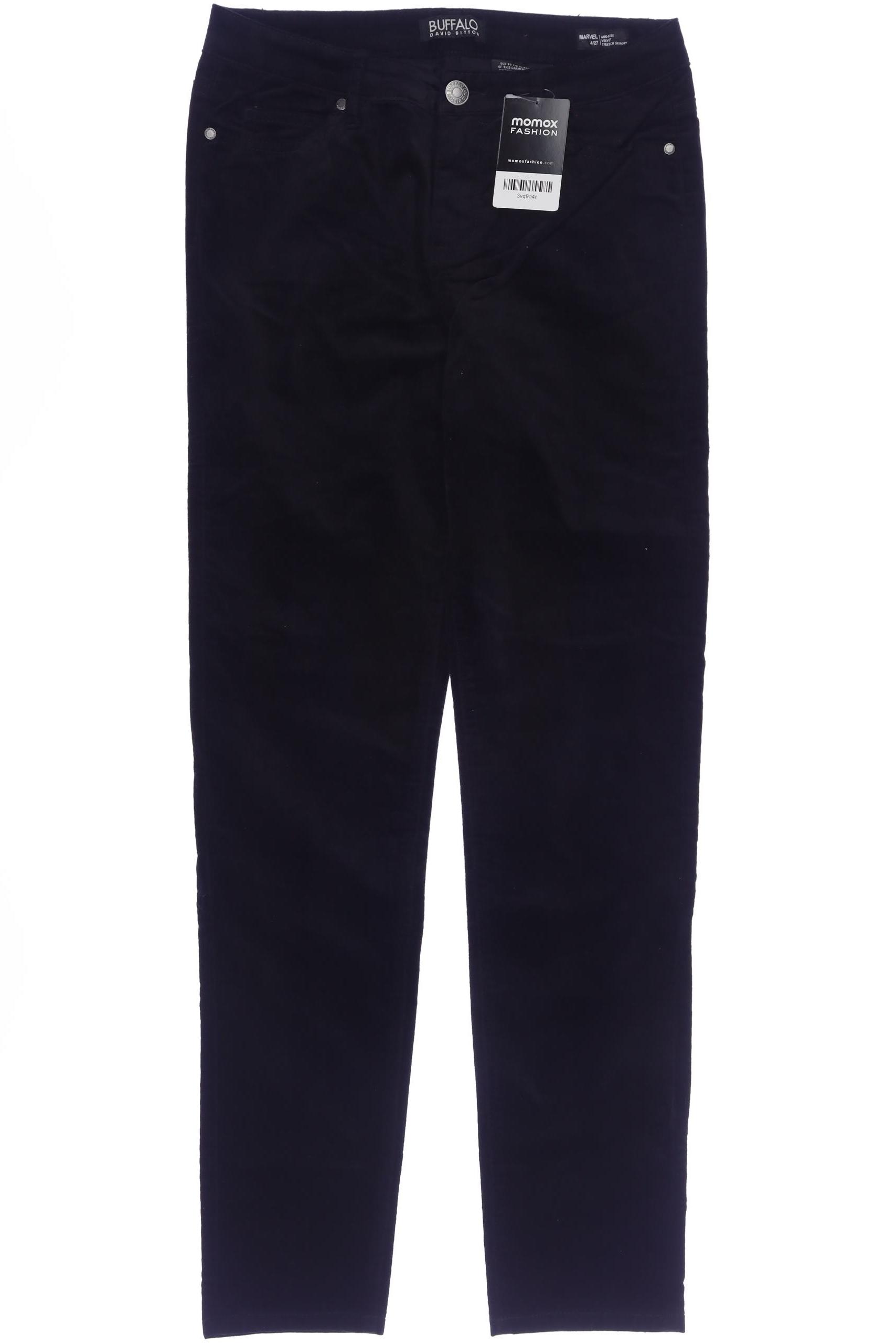 

Buffalo David Bitton Damen Stoffhose, schwarz, Gr. 27