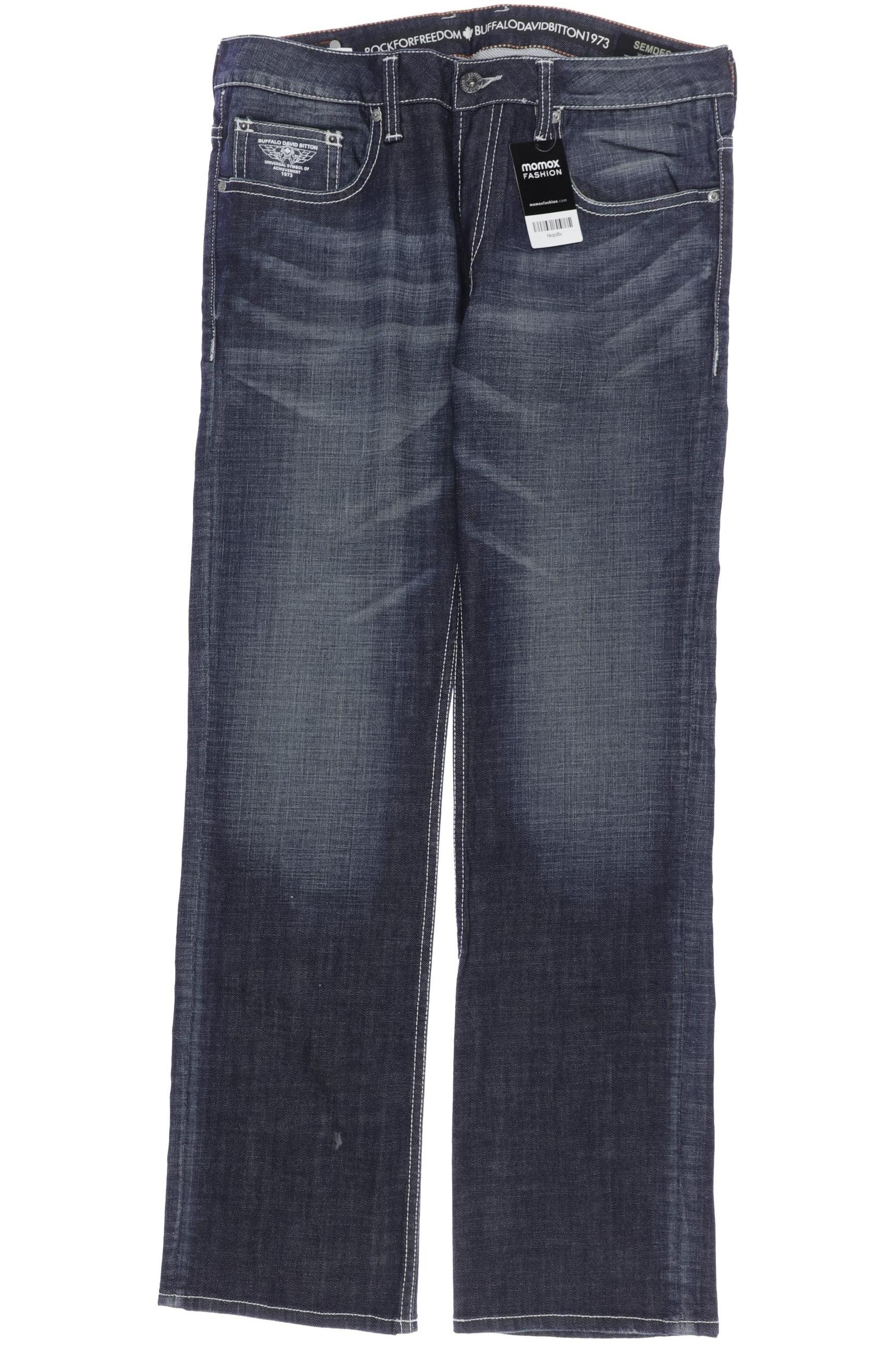 

Buffalo David Bitton Herren Jeans, marineblau, Gr. 34