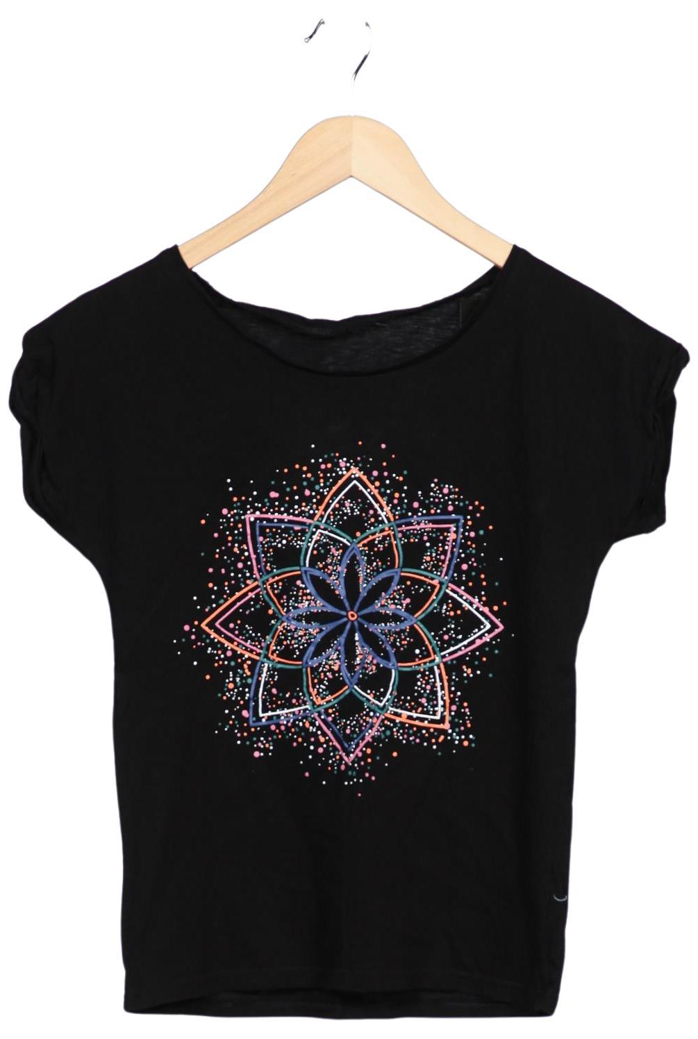 

Buffalo David Bitton Damen T-Shirt, schwarz, Gr. 32