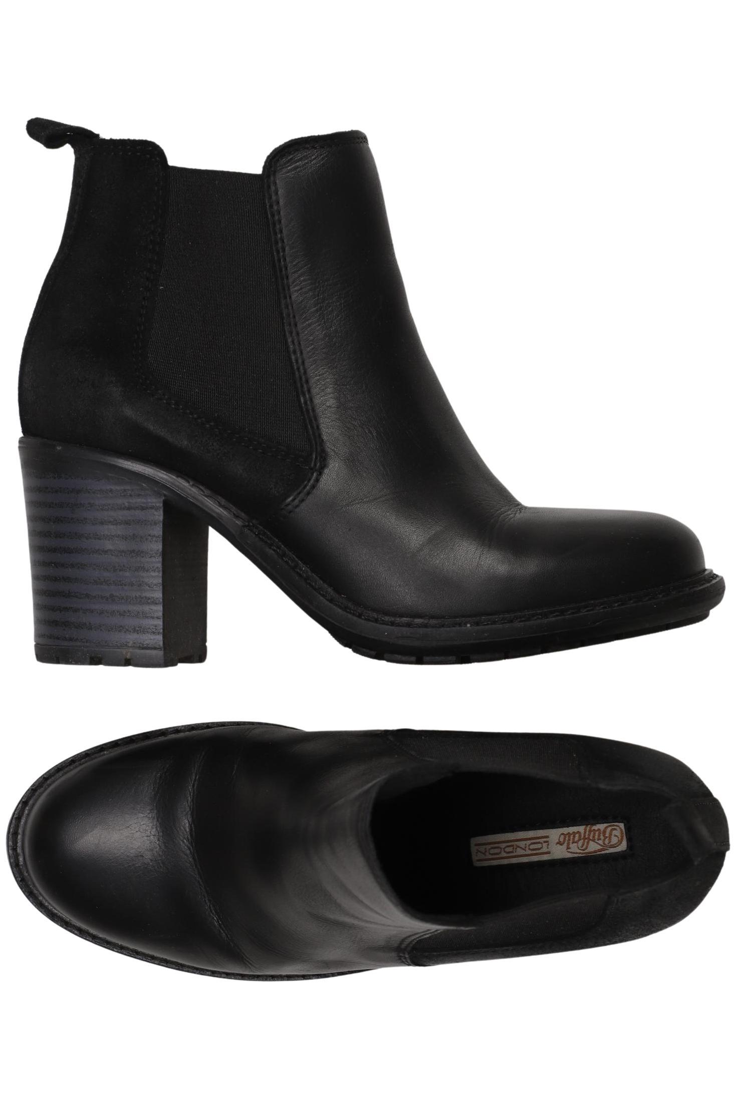 

Buffalo London Damen Stiefelette, schwarz, Gr. 36