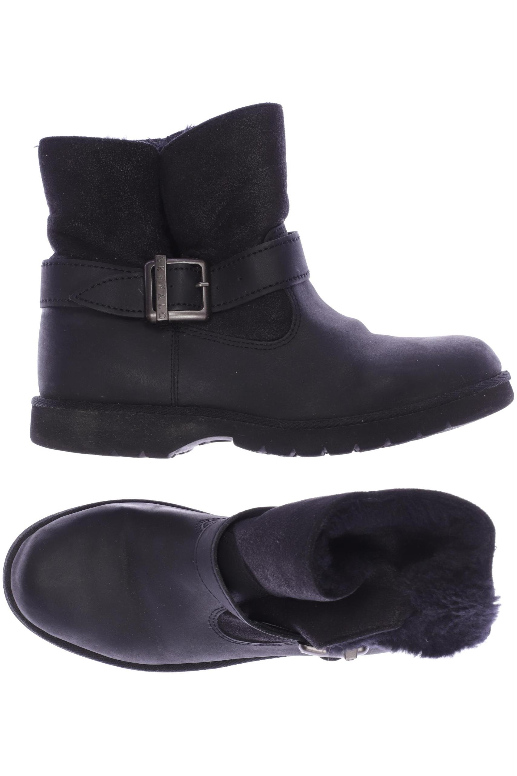 

Buffalo London Damen Stiefelette, schwarz, Gr. 38