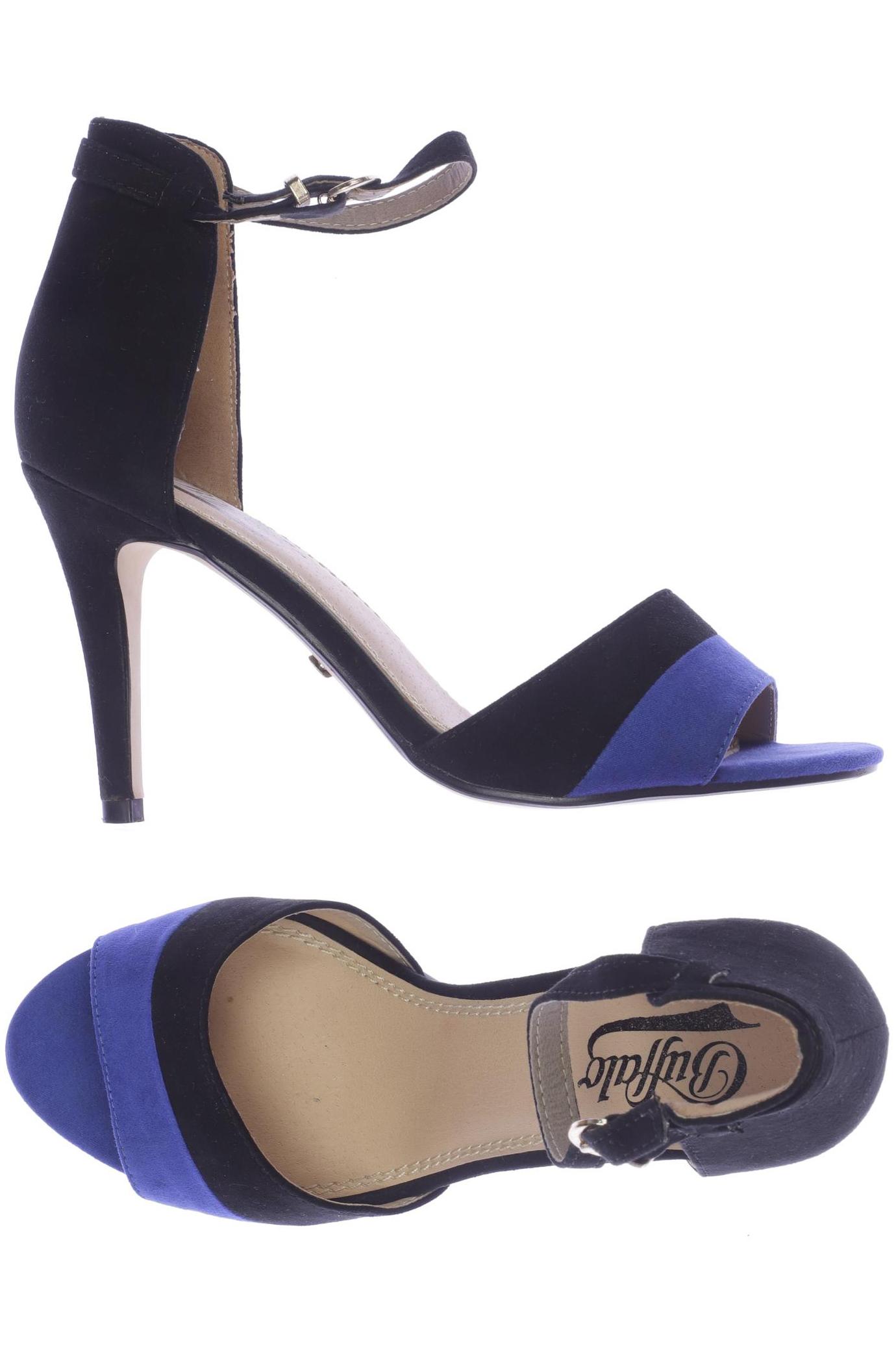 

Buffalo London Damen Sandale, schwarz, Gr. 38