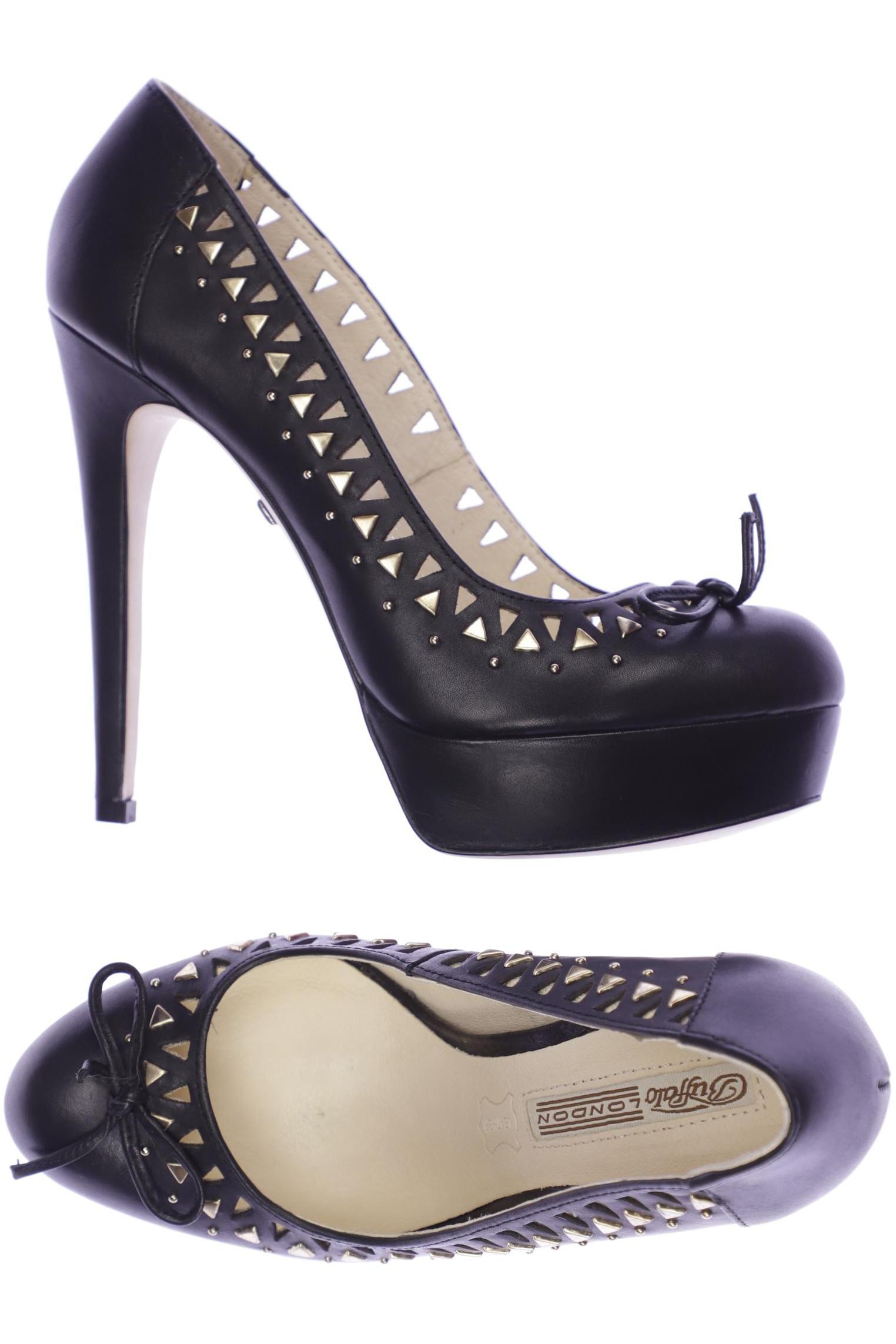 

Buffalo London Damen Pumps, schwarz, Gr. 38