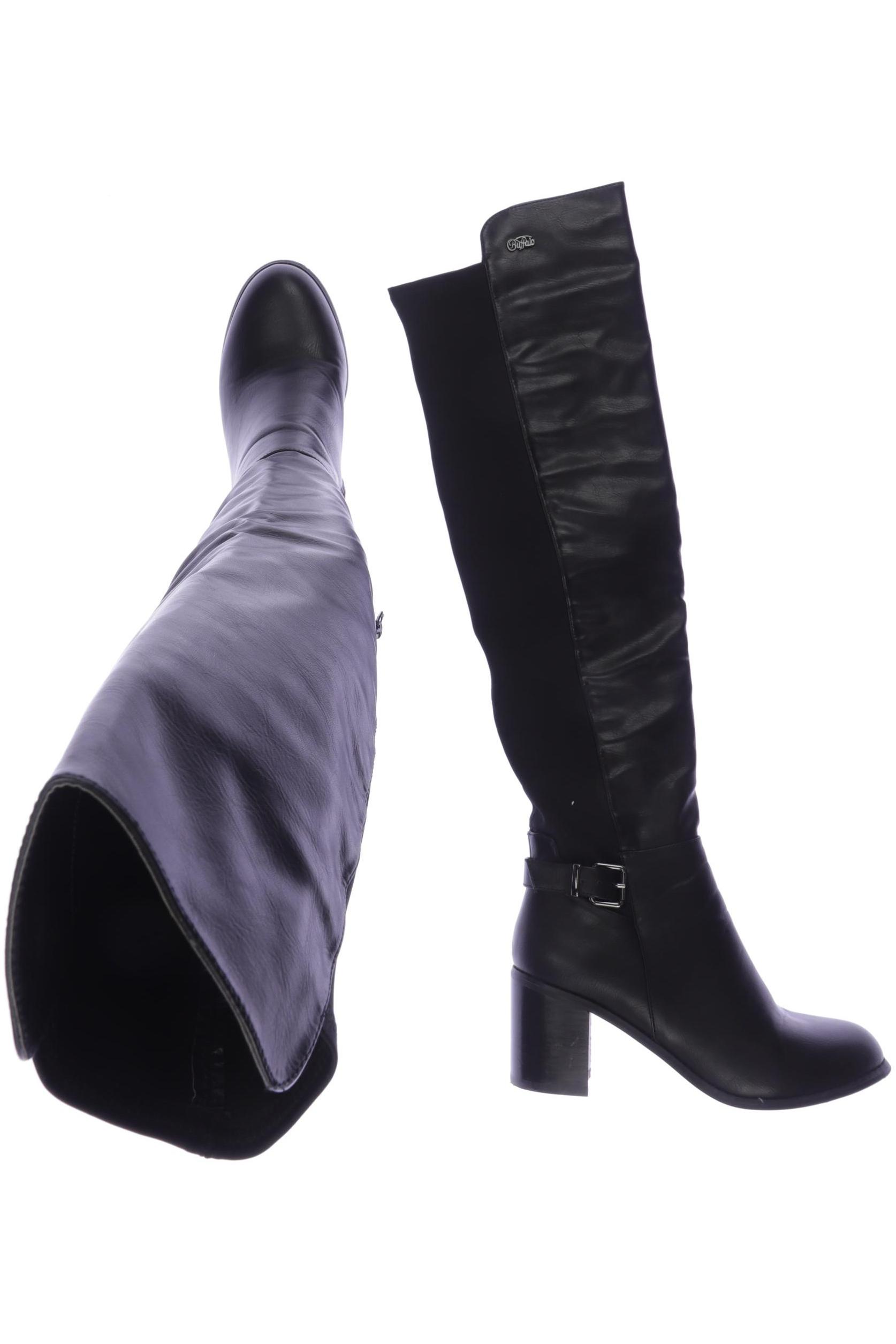 

Buffalo LONDON Damen Stiefel, schwarz