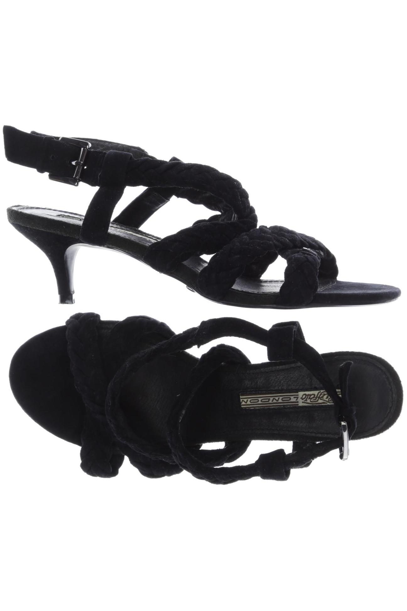 

Buffalo London Damen Sandale, schwarz, Gr. 39