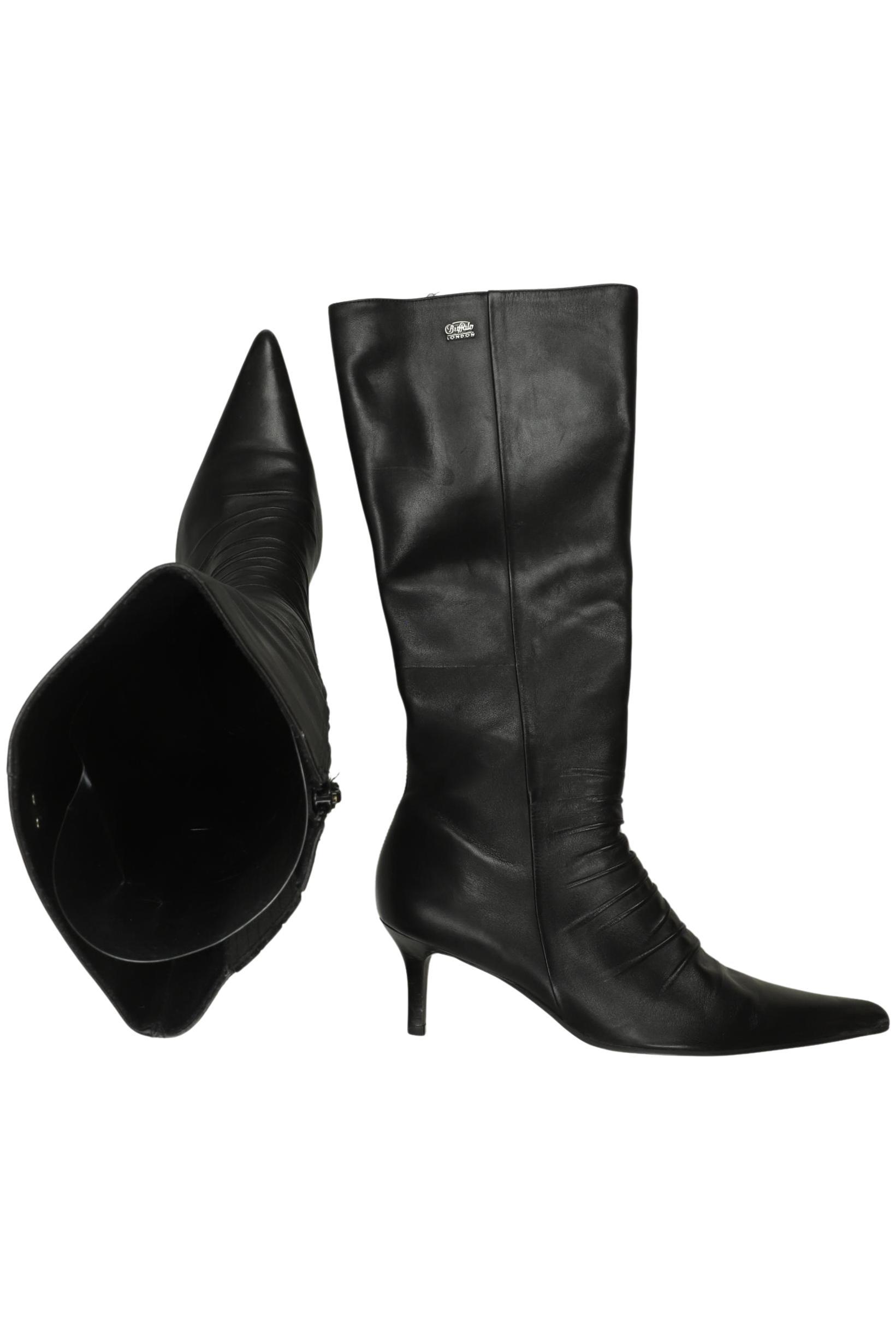

Buffalo London Damen Stiefel, schwarz, Gr. 38