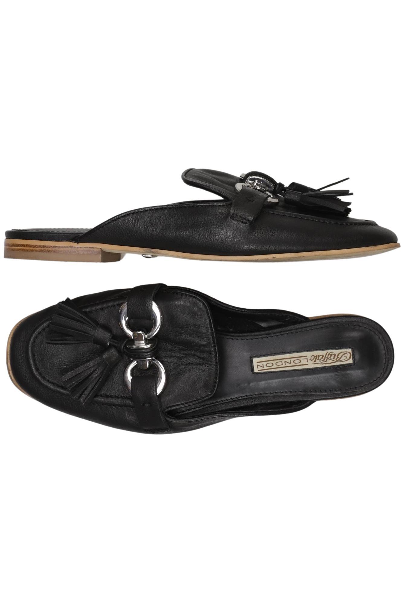 

Buffalo London Damen Sandale, schwarz, Gr. 38