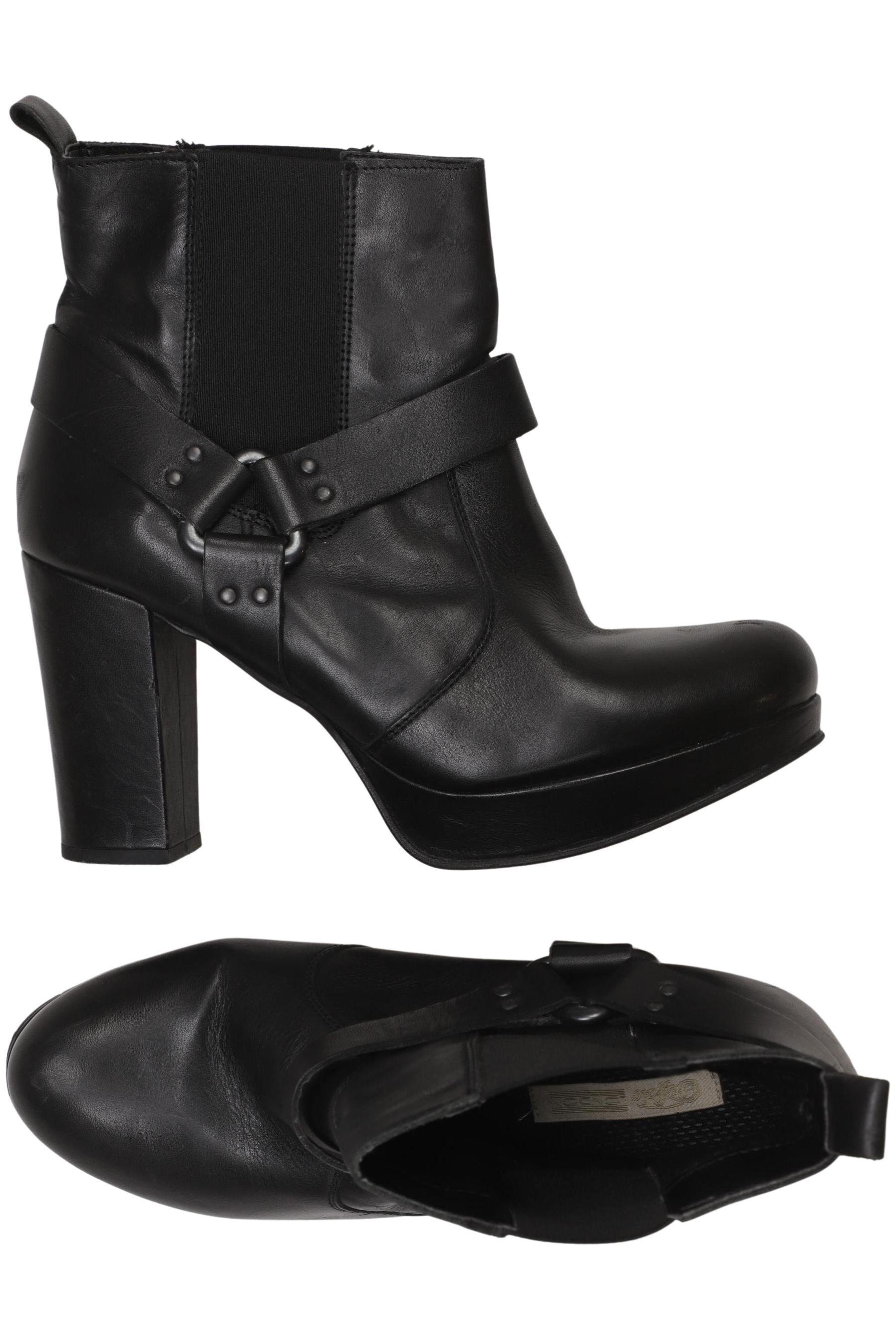 

Buffalo London Damen Stiefelette, schwarz, Gr. 42