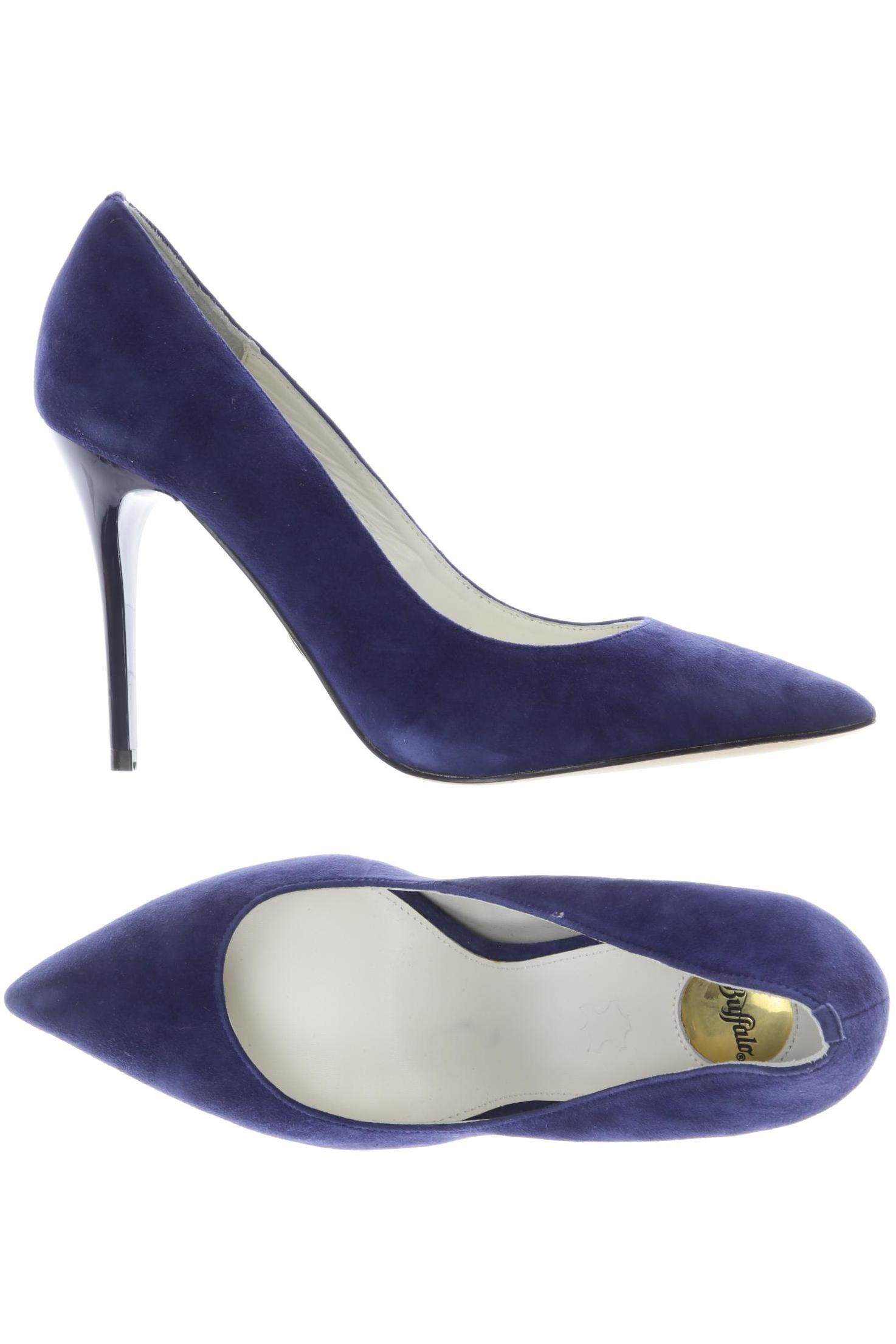 

Buffalo London Damen Pumps, blau, Gr. 38