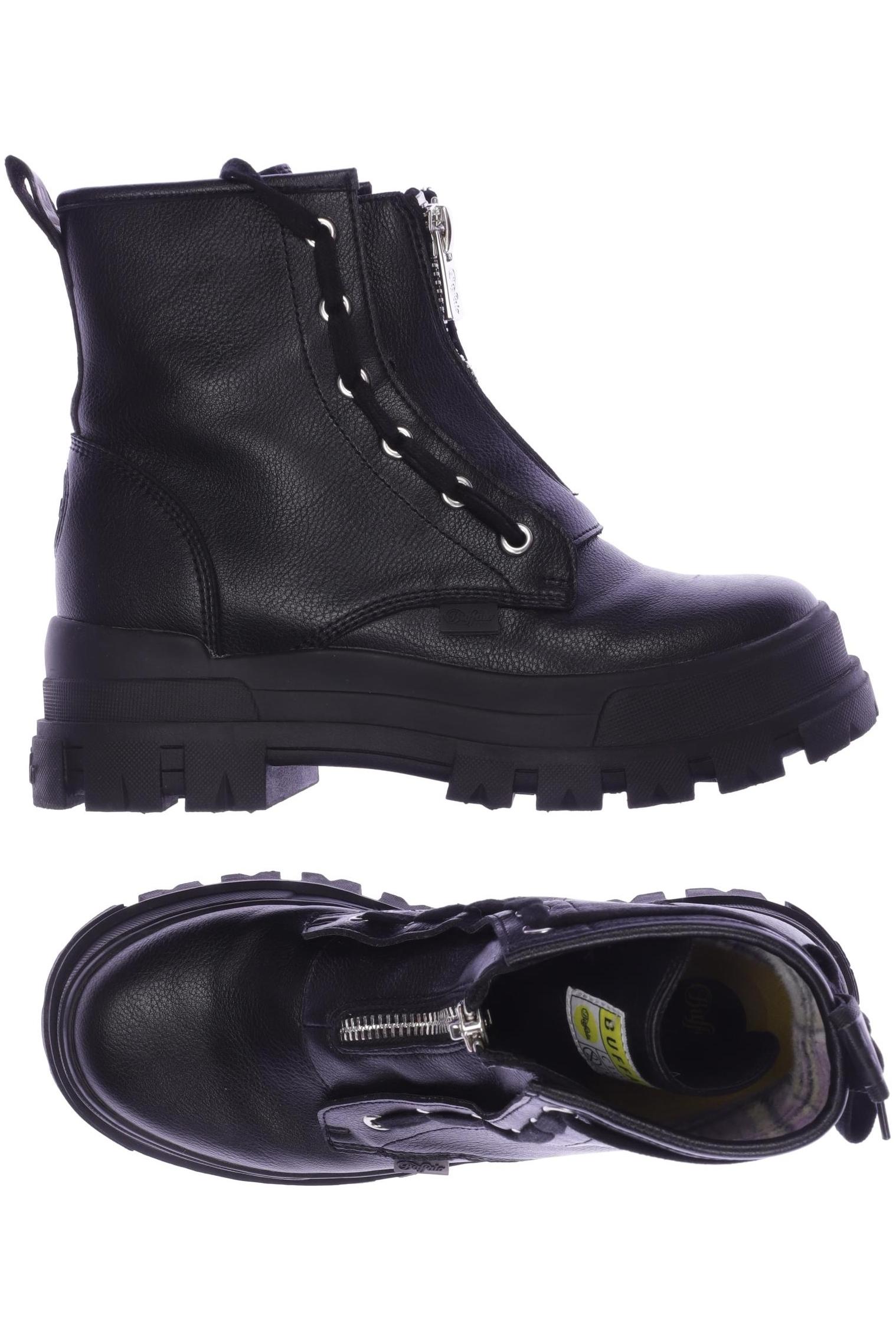 

Buffalo London Damen Stiefelette, schwarz, Gr. 40