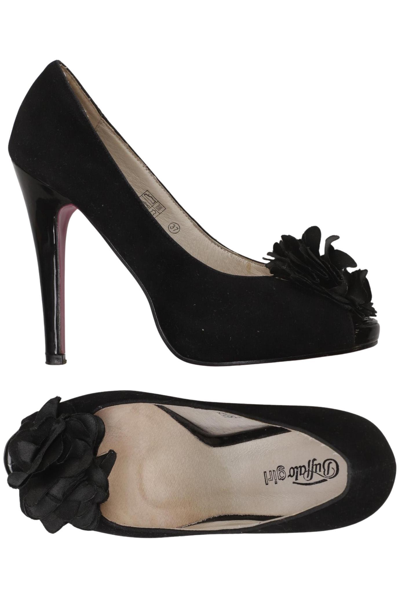 

Buffalo London Damen Pumps, schwarz, Gr. 37