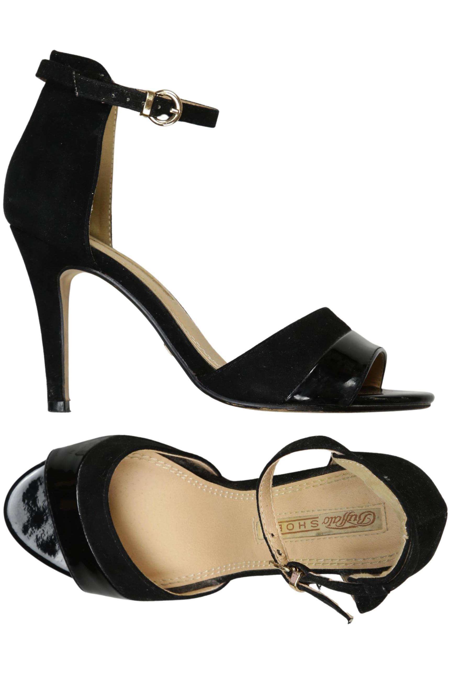 

Buffalo London Damen Sandale, schwarz, Gr. 36